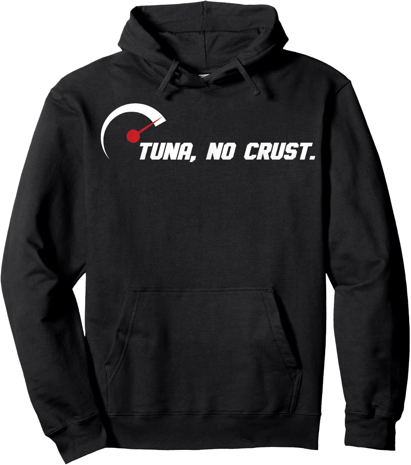 Tuna No Crust for Fast Car Lovers and Racers Hoodie - Hoodie | Black