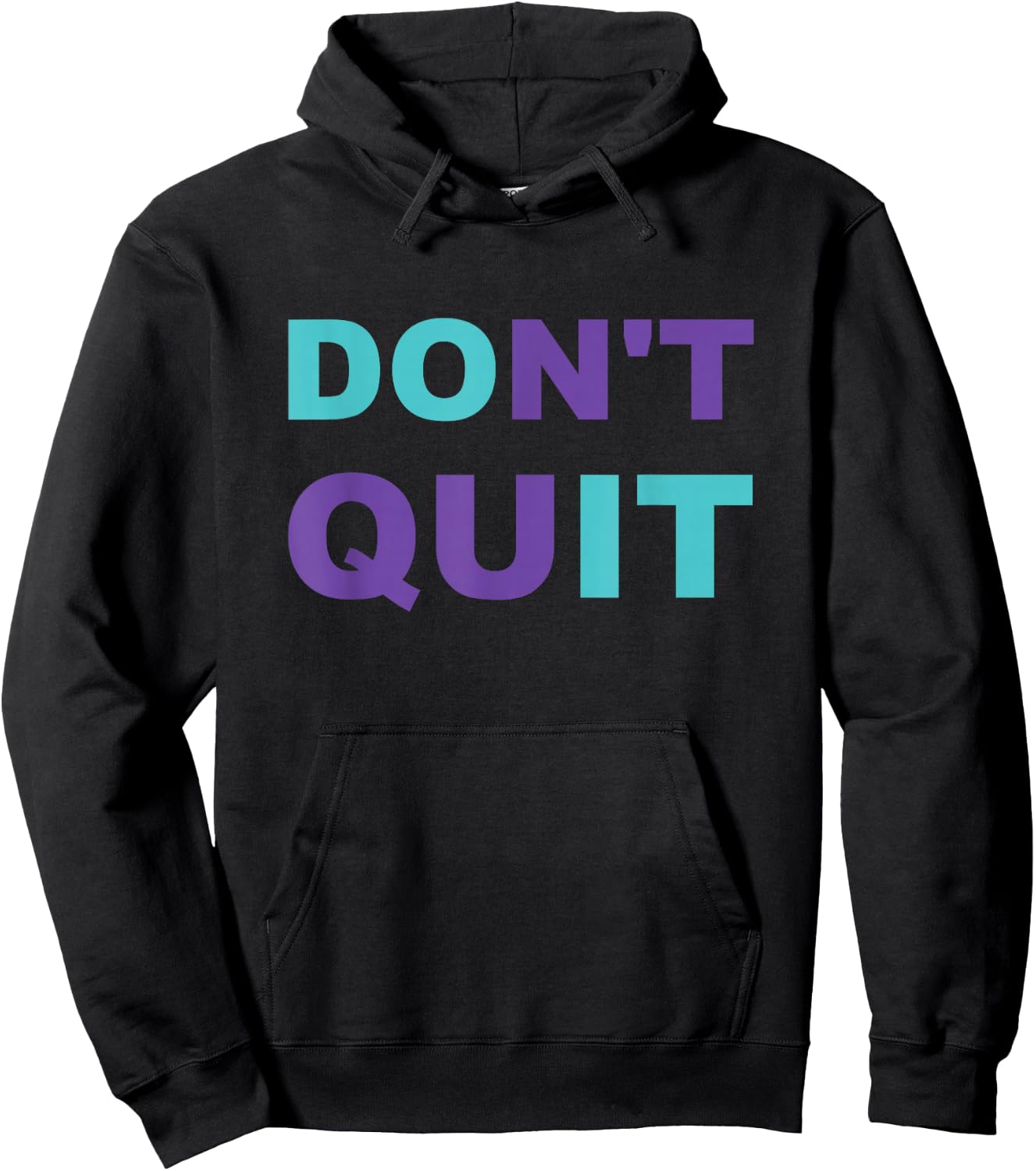 Inspiration Dont Quit, Do It Perseverance Inspiring Hoodie - Hoodie | Black