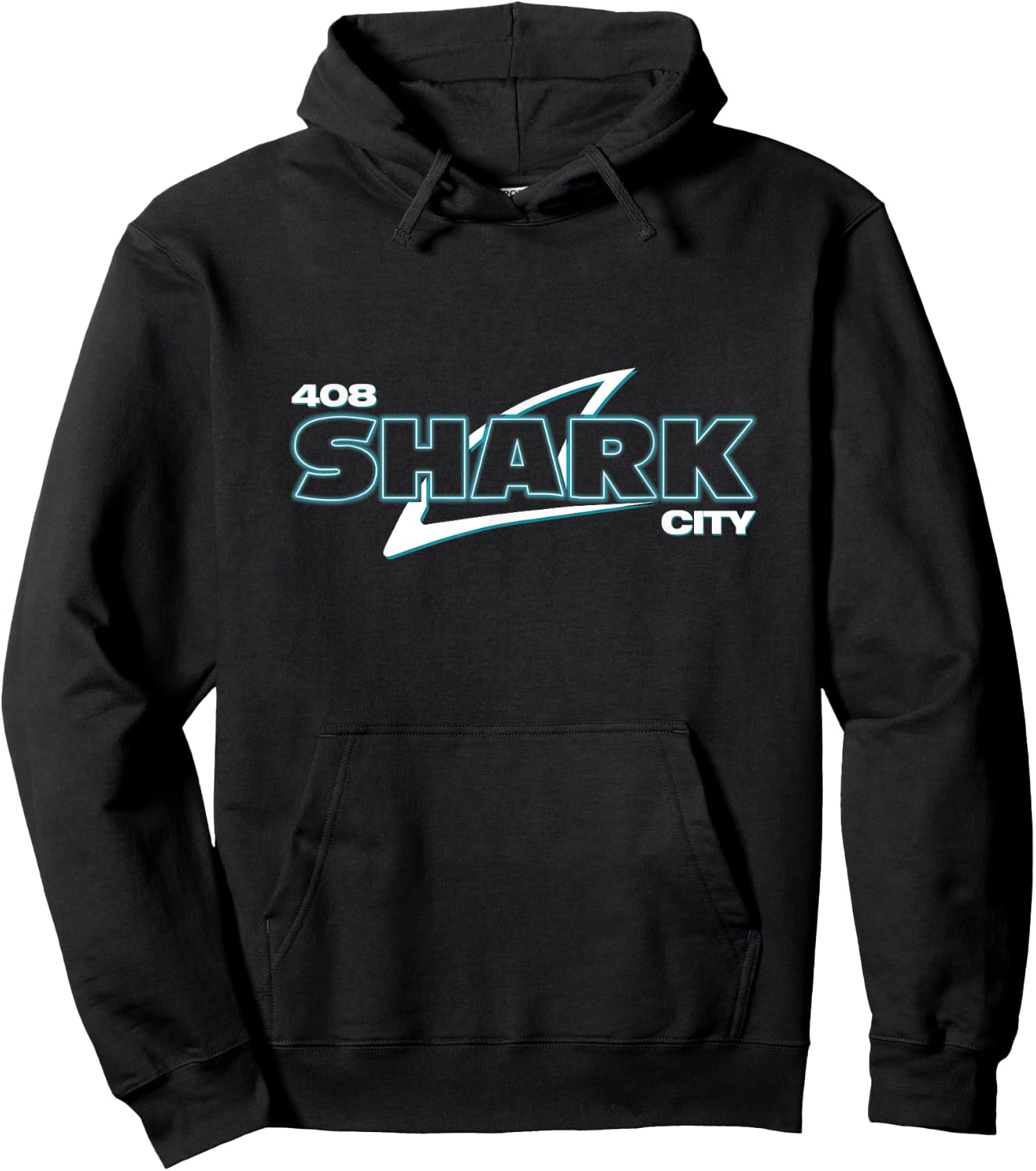 Shark City San Jose Savages Shirt , Black, Small, -Adults, Short Sleeve, Modern, Casual, San Jose Themed Hoodie - Hoodie | Black