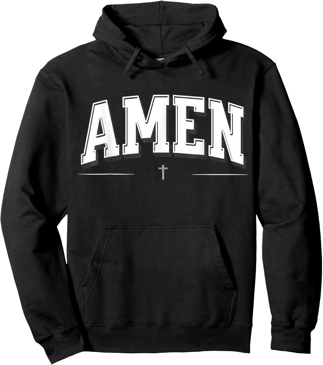 Christian shirts , AMEN Hoodie - Hoodie | Black