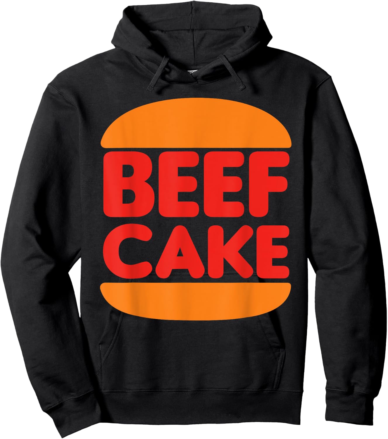Beefcake Burger For Muscle And Gym Hoodie - Hoodie | Black