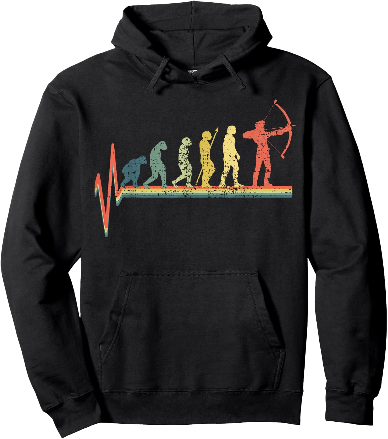 Bow Hunter Hunting Gift Funny Archery Hoodie - Hoodie | Black