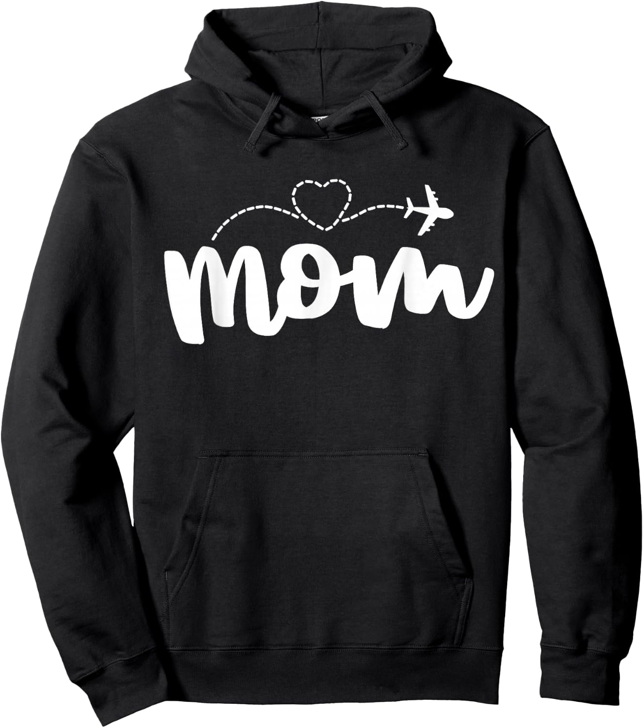 Mom Flight Attendant Shirts Cabin Crew Gift Mothers Day Hoodie - Hoodie | Black