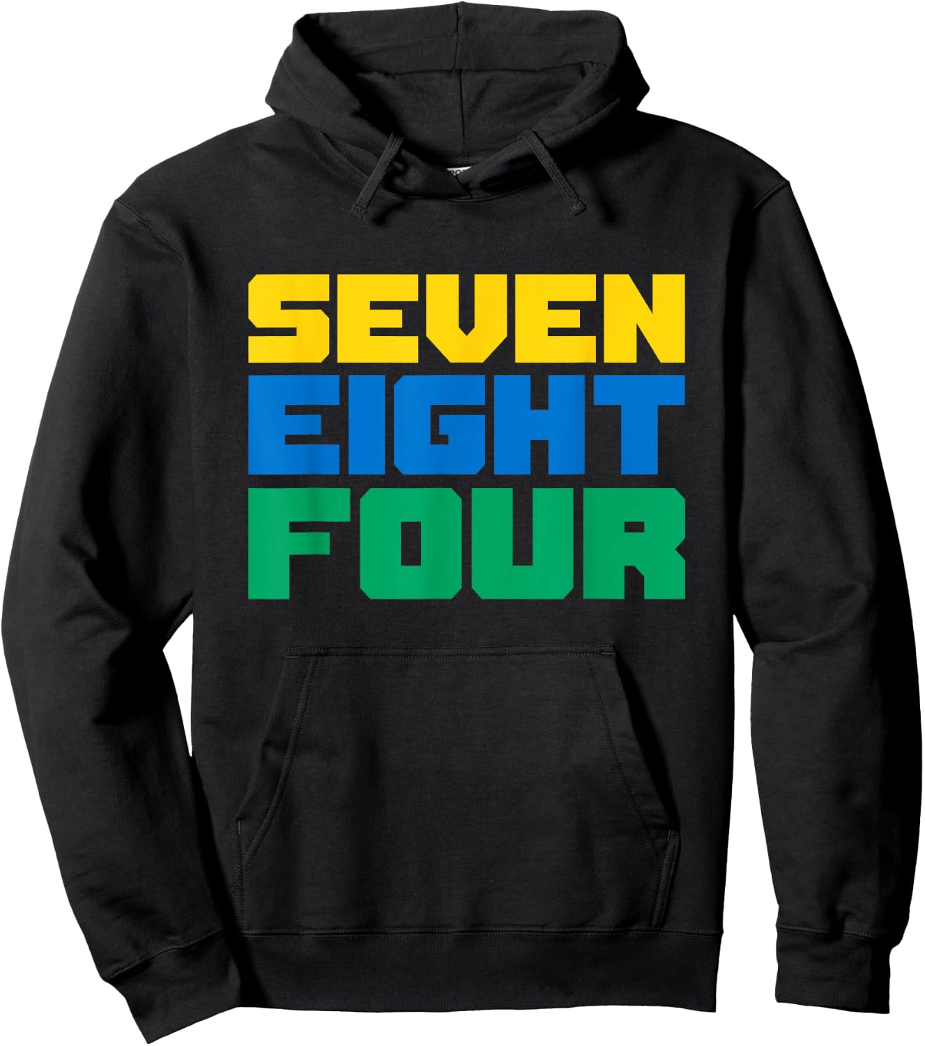 St. Vincent And The Grenadines - 784 Hoodie - Hoodie | Black