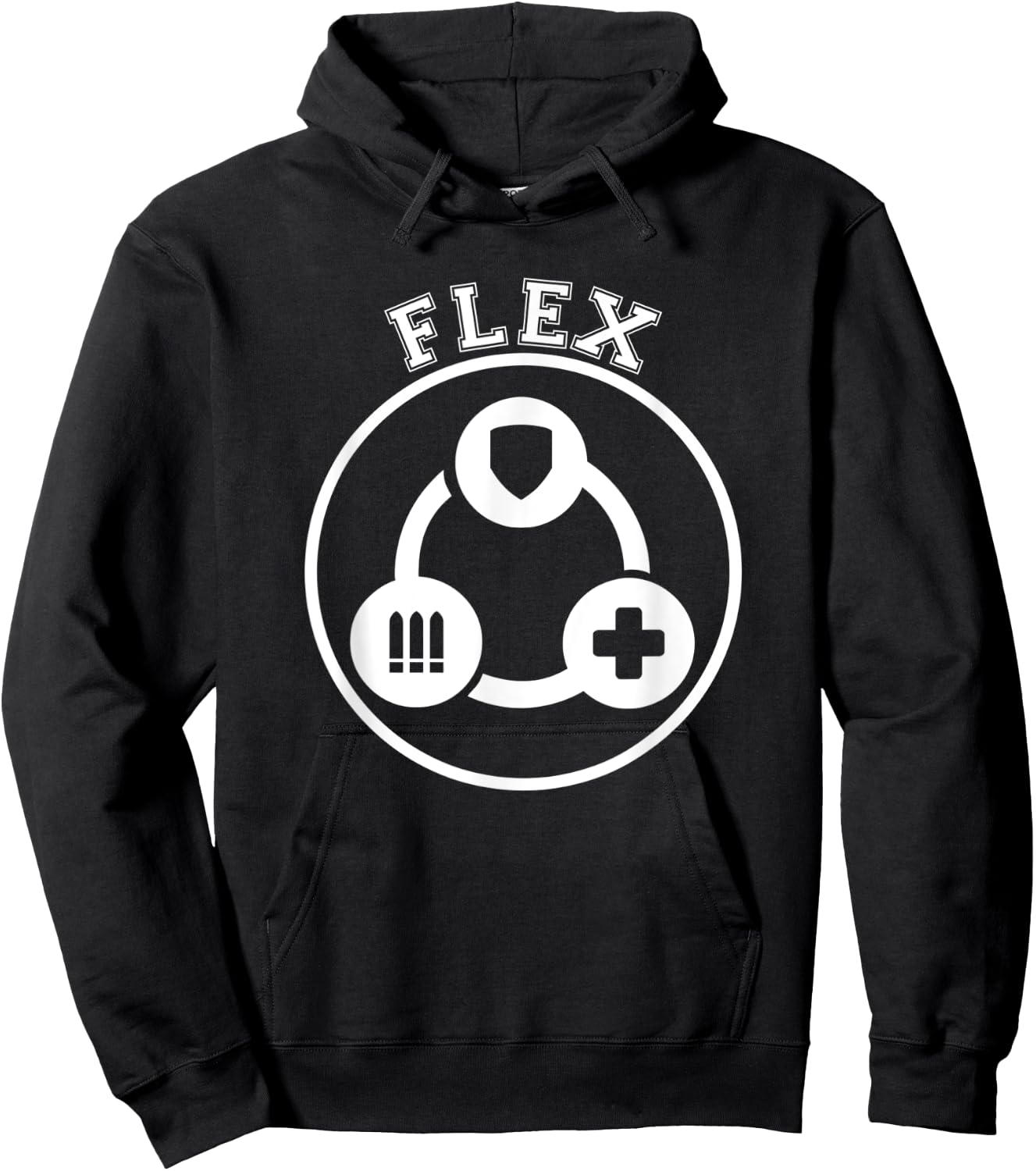 Flex Role First Person Shooter (FPS) Hoodie - Hoodie | Black