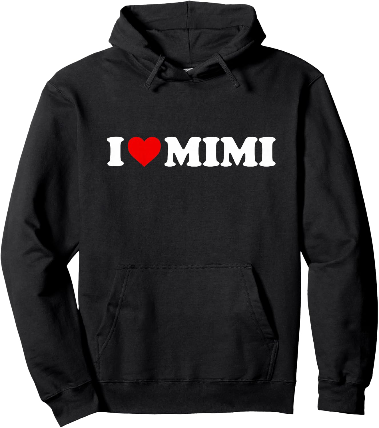 I Love Mimi Design For Boy Girl Toddler Children Youth Hoodie - Hoodie | Black