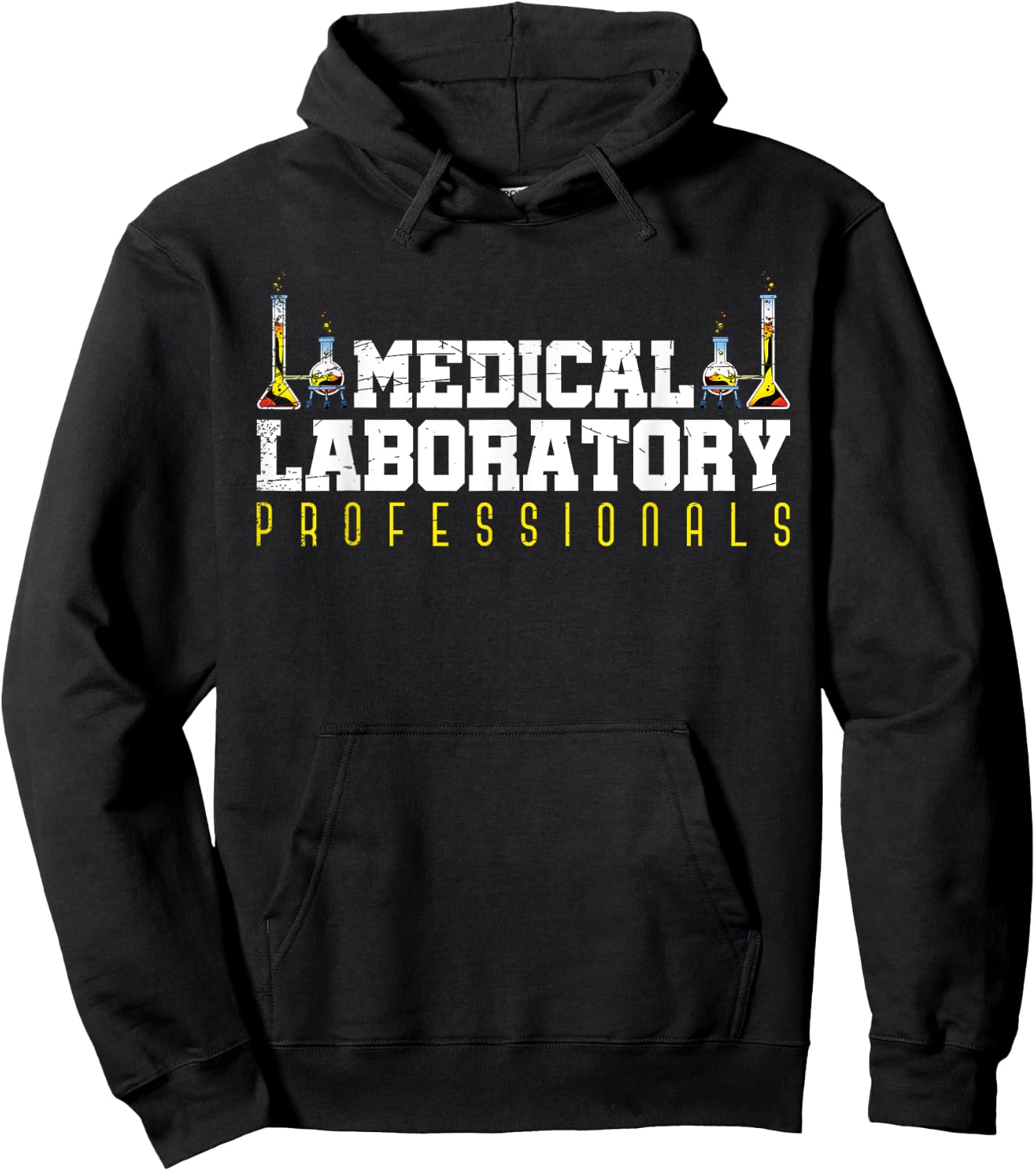 Med Laboratory Scientist Medical Laboratory Professionals Hoodie - Hoodie | Black