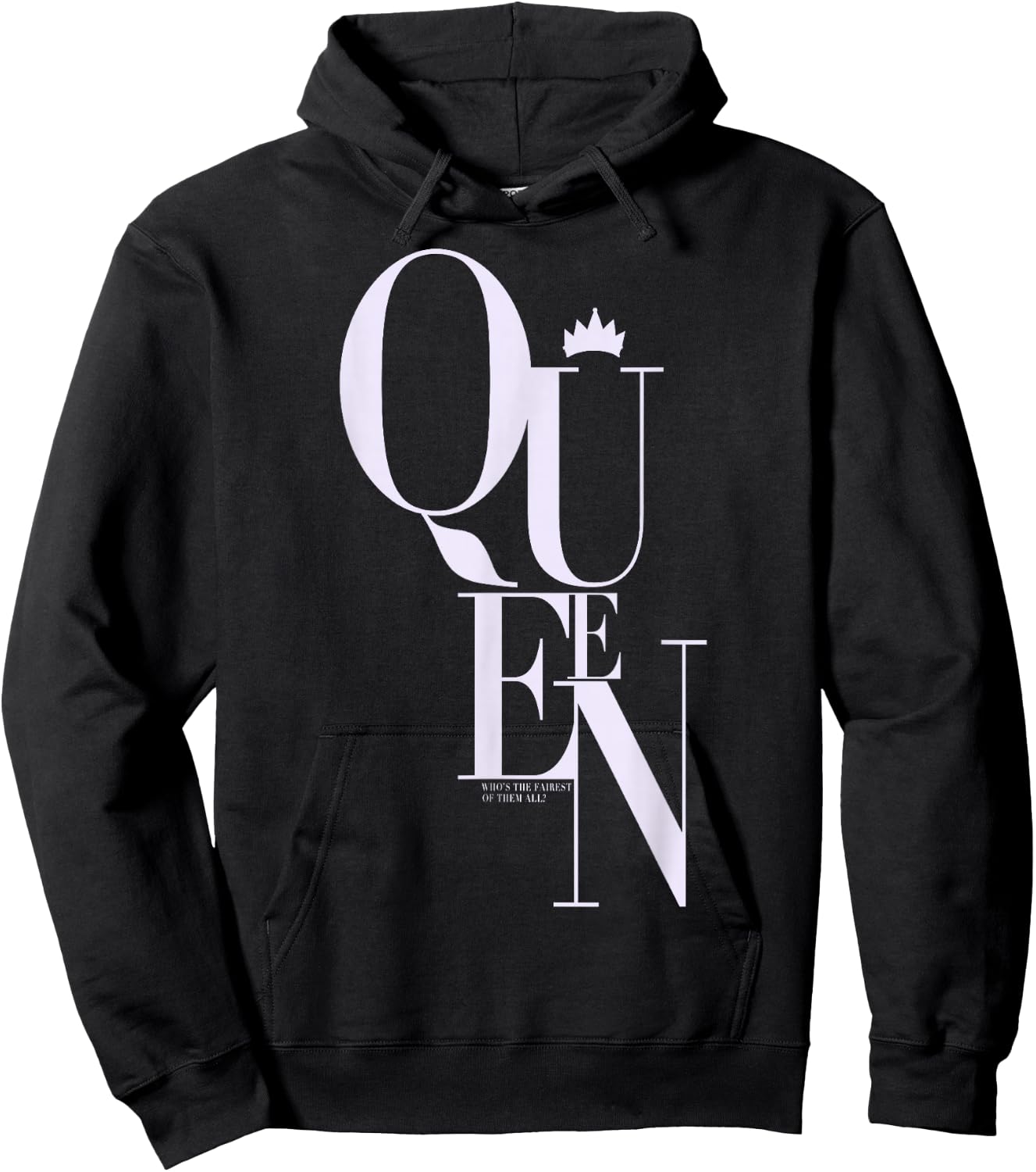 Disney Snow White Evil Queen Quote Graphic Hoodie - Hoodie | Black