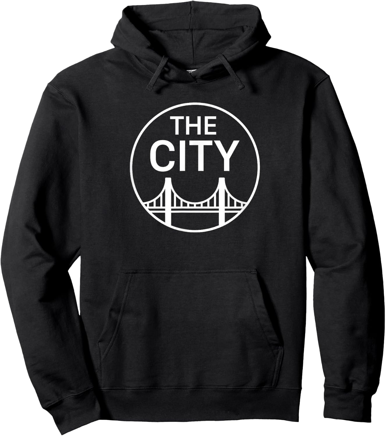 San Francisco, California Shirt - The City Logo Hoodie - Hoodie | Black