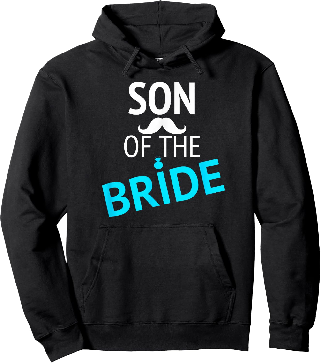 Son of the Bride Wedding shirt Son Gift Men Boy Hoodie - Hoodie | Black