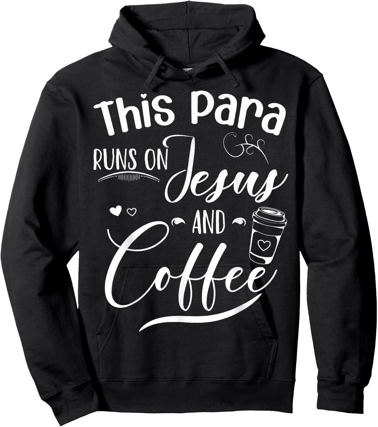 Funny Paraprofessional Teacher Para Sped Ed Parapro Hoodie - Hoodie | Black