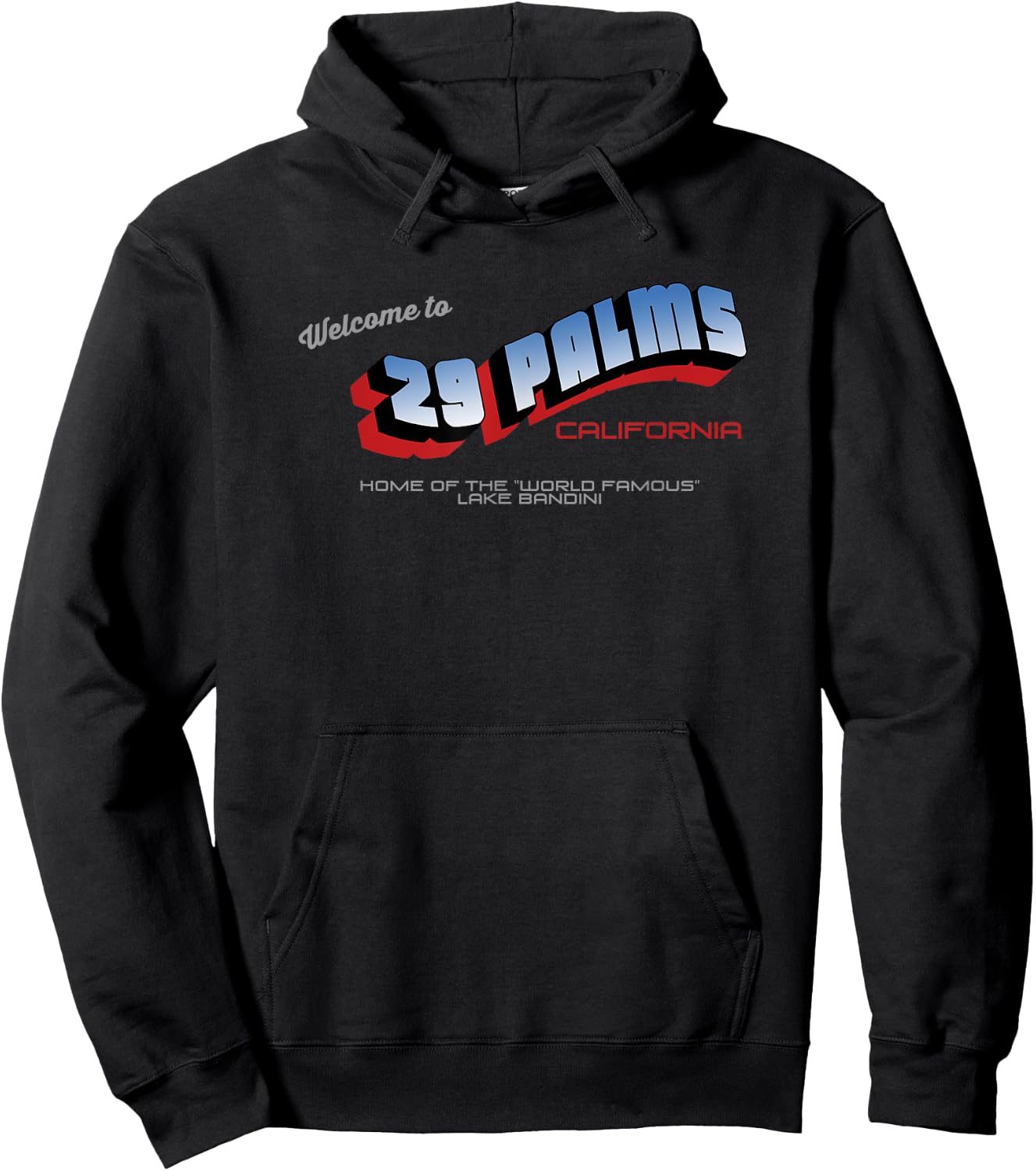 Welcome to 29 Palms California Hoodie - Hoodie | Black