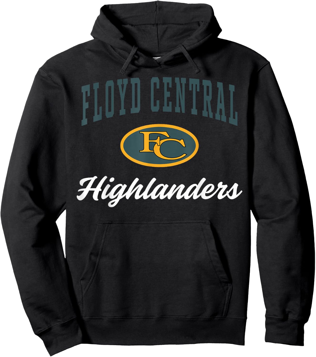 Floyd Central High School Highlanders C3 Hoodie - Hoodie | Black