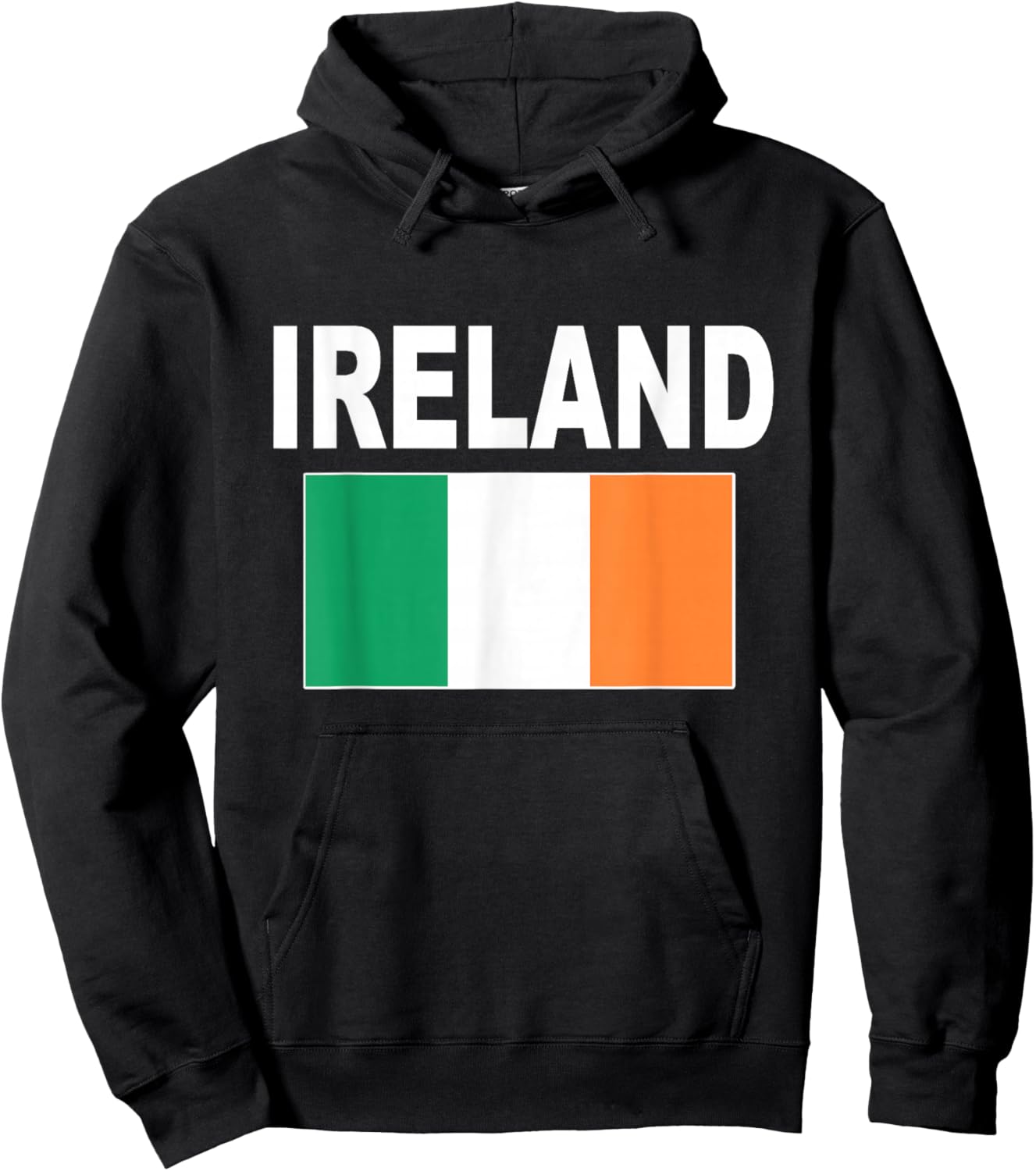 Ireland Flag Cool Men Women Eire Bratach Irish Hoodie - Hoodie | Black