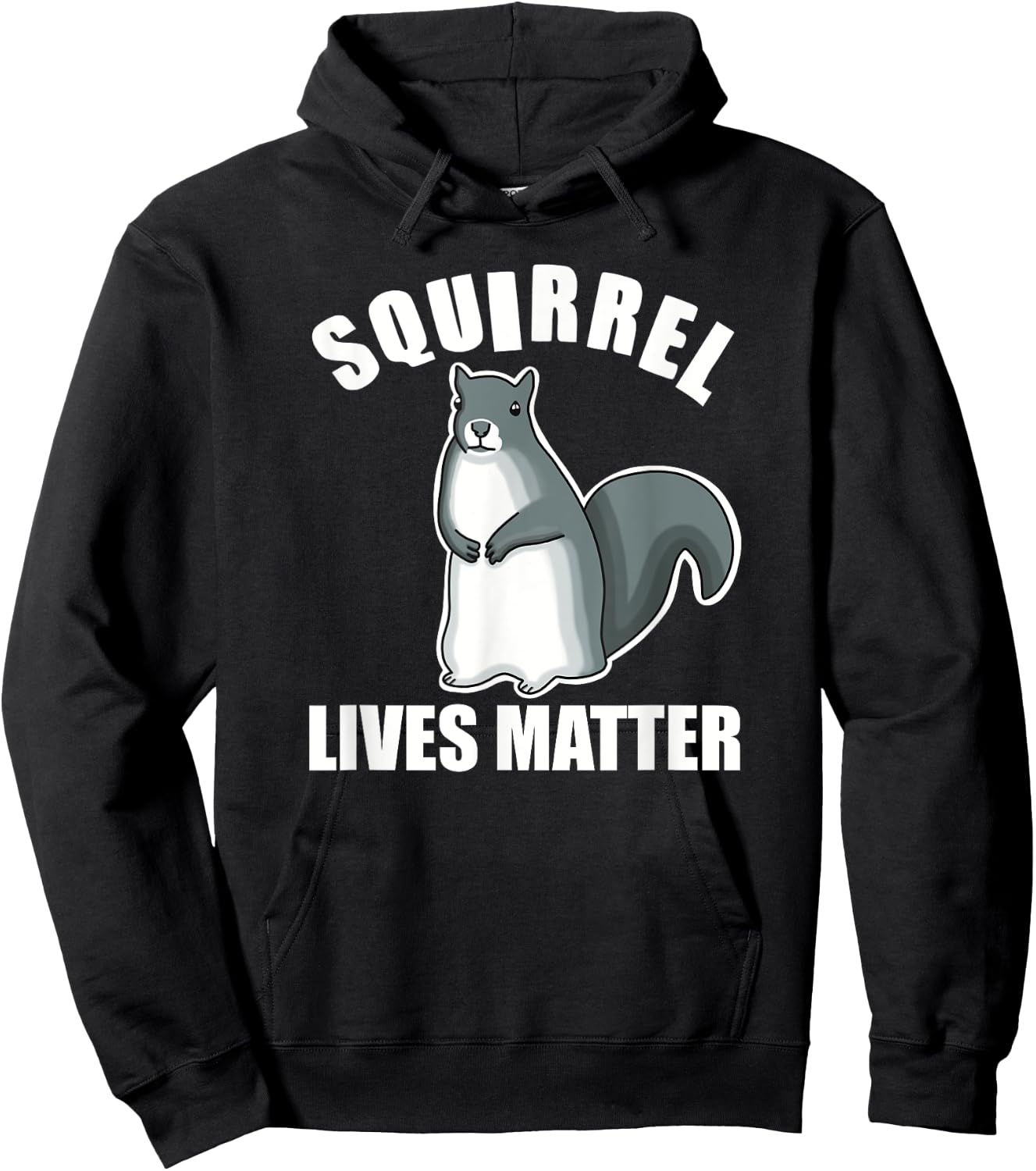 Squirrel Lives Matter Hoodie - Hoodie | Black