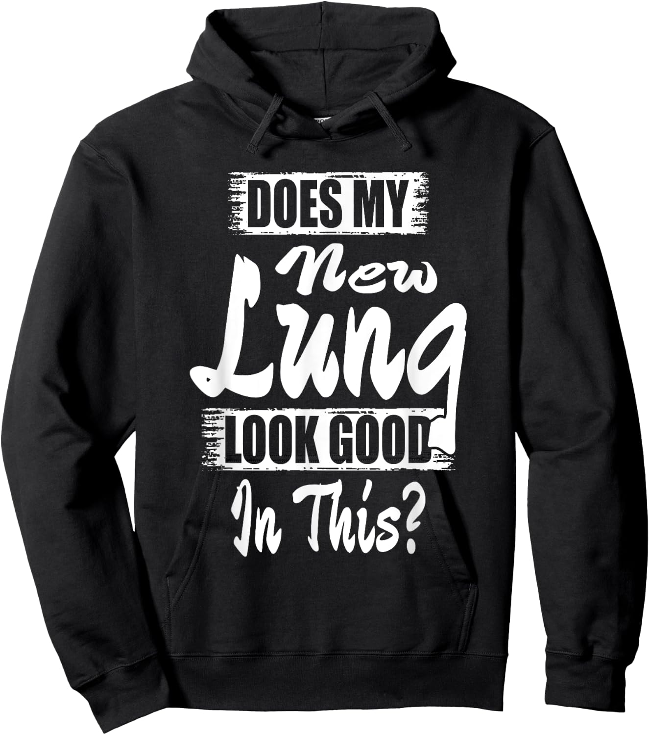 Lung Transplant T Shirt Organ Recipient Survivor Gift Hoodie - Hoodie | Black