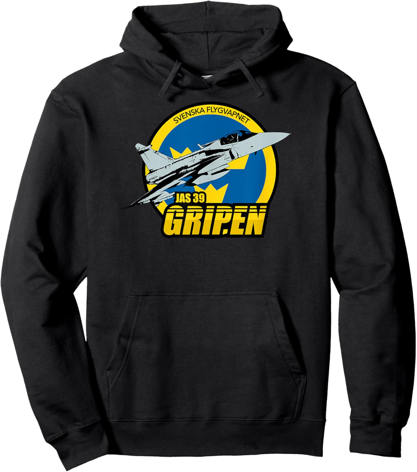 JAS 39 Gripen Hoodie - Hoodie | Black