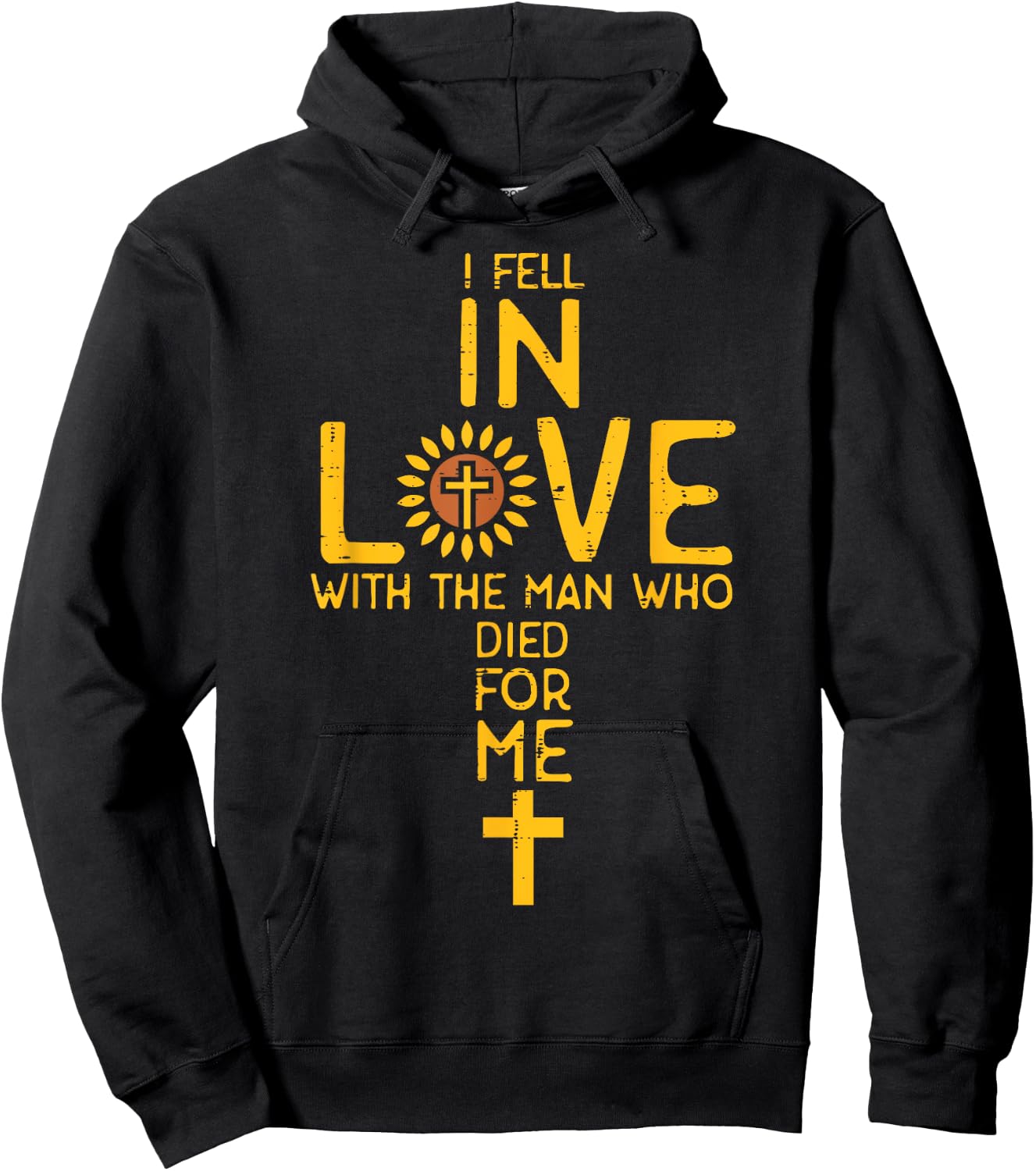 In Love With The Man Who Died For Me Christian Men Women Hoodie - Hoodie | Black
