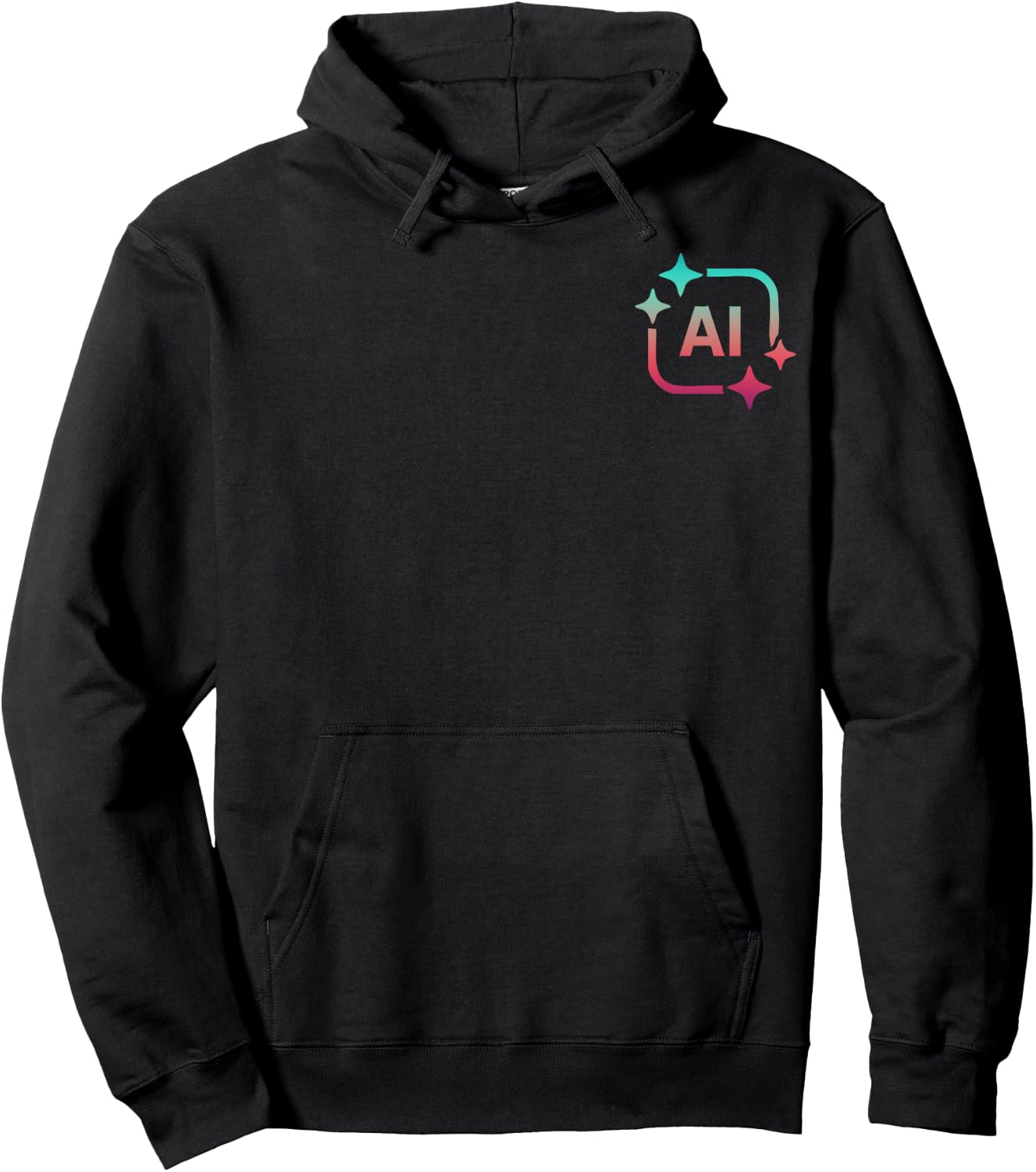 Artificial Intelligence Art Computer Science AI Tech Geek Hoodie - Hoodie | Black