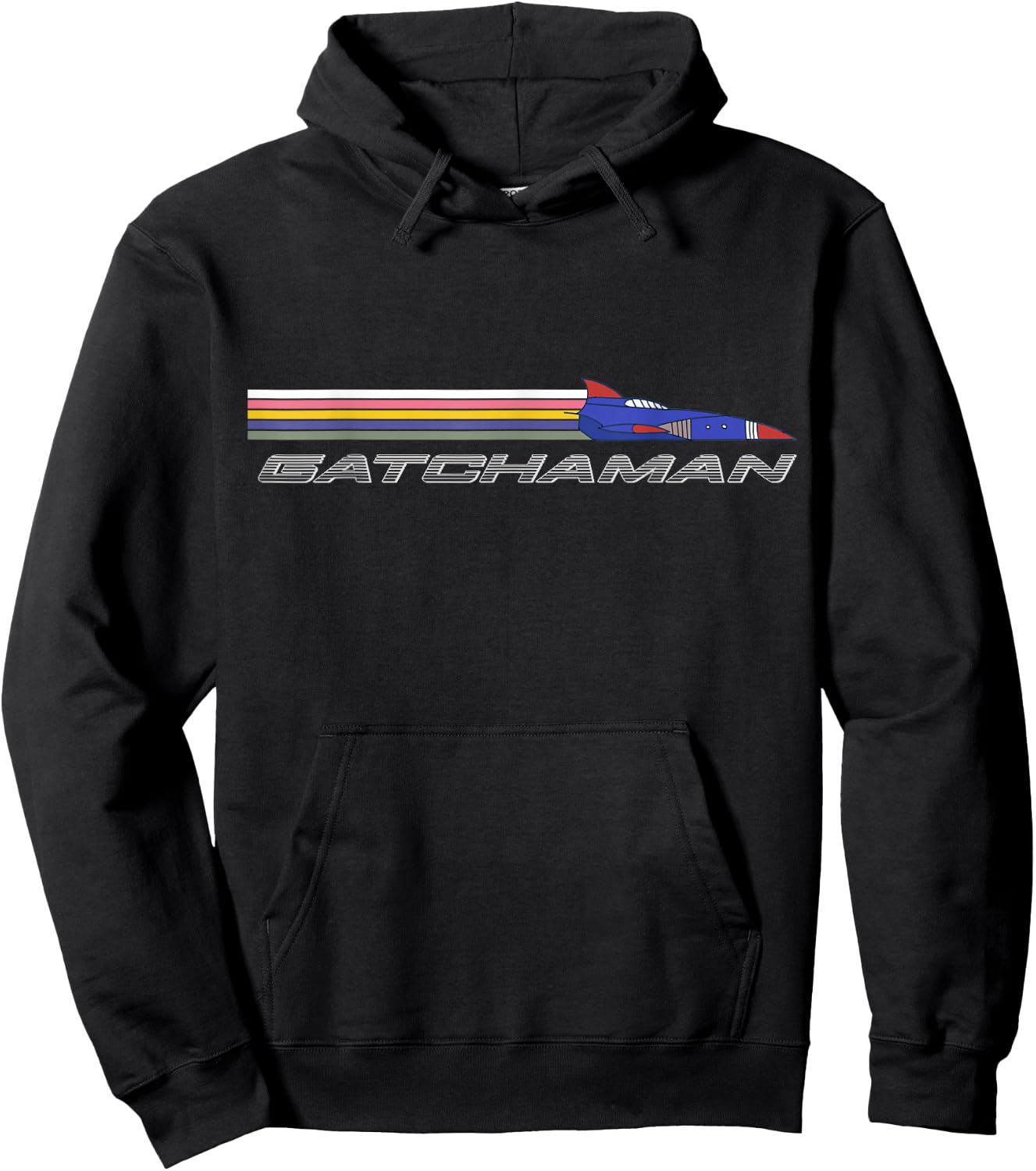 Battle of the planets Ship Gatchaman G Force Phoenix Hoodie - Hoodie | Black