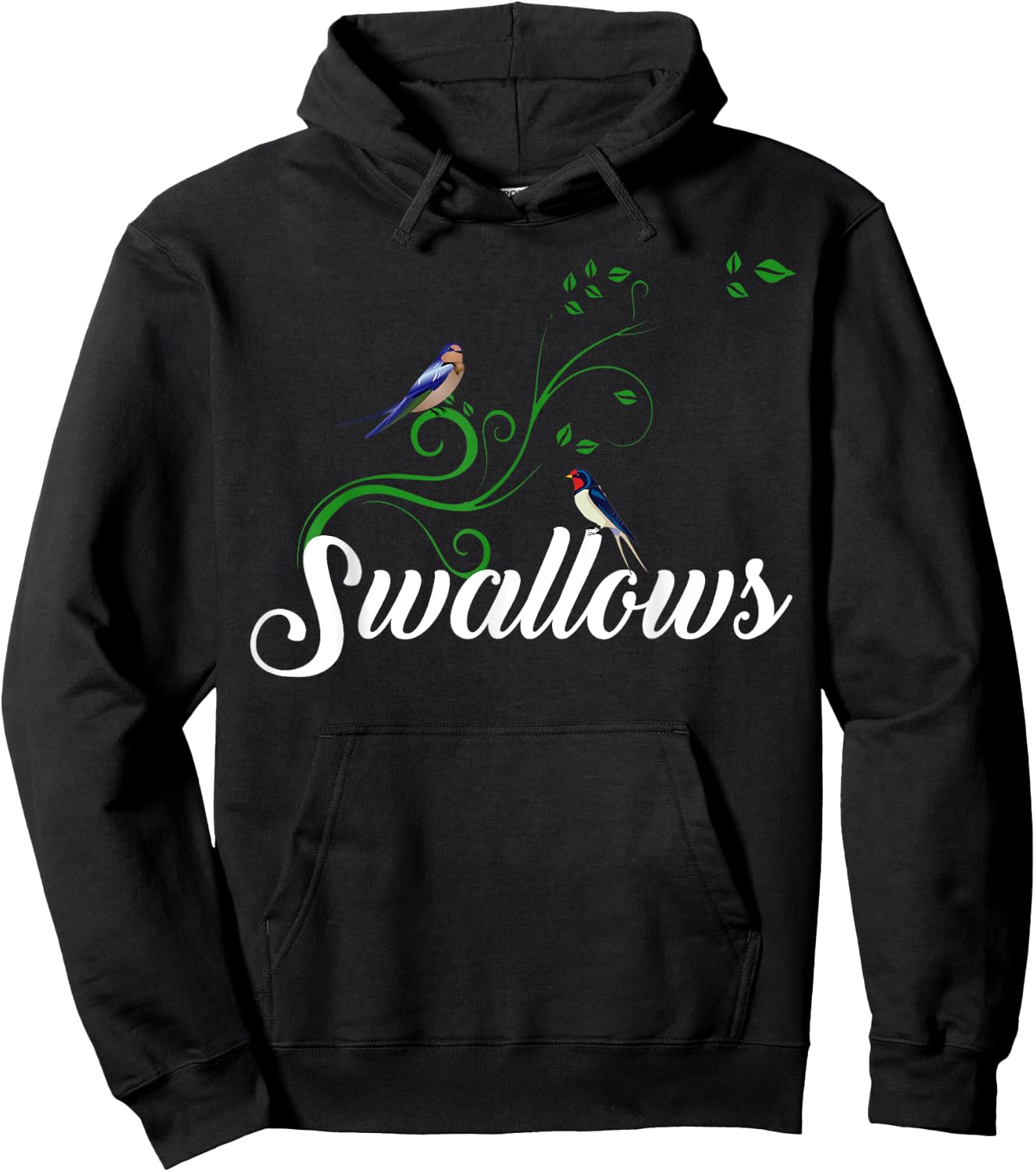 SWALLOWS! Funny Inappropriate Suggestive Hoodie - Hoodie | Black