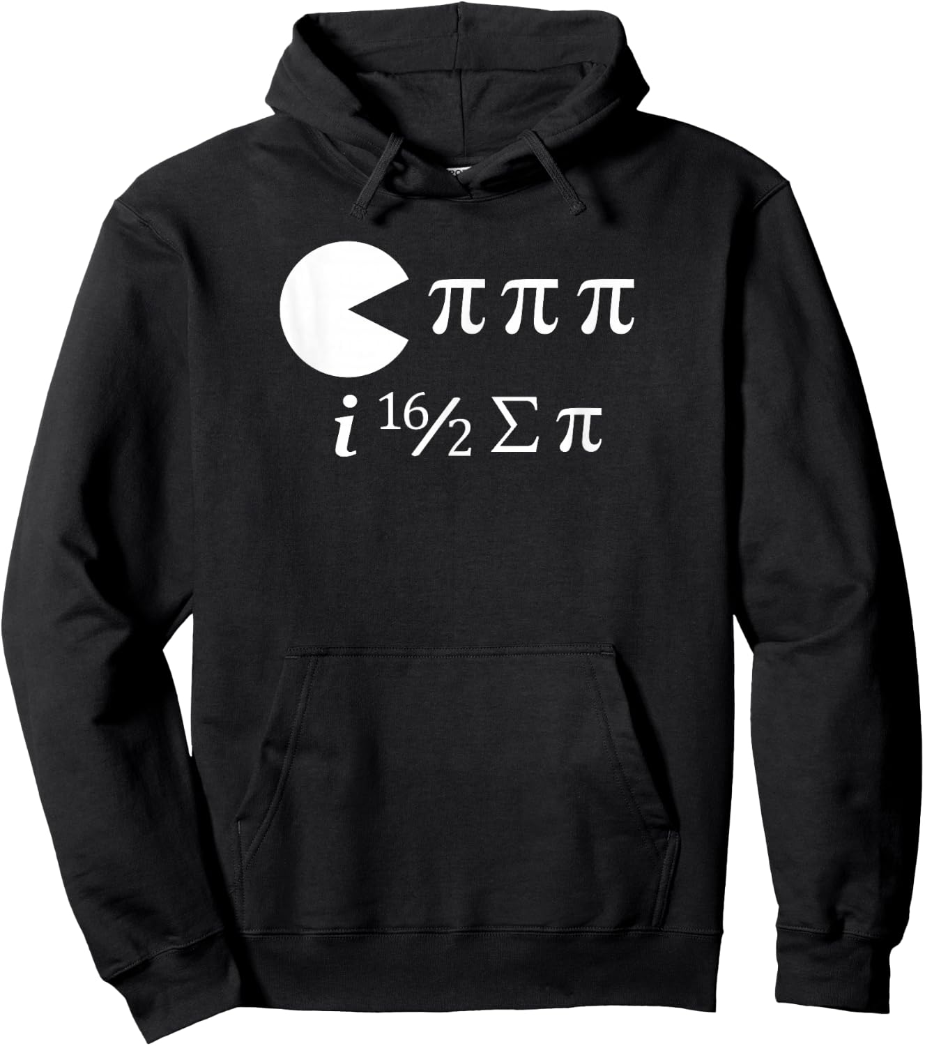 Funny Pi Day Math Science Ate Some Pi Hoodie - Hoodie | Black