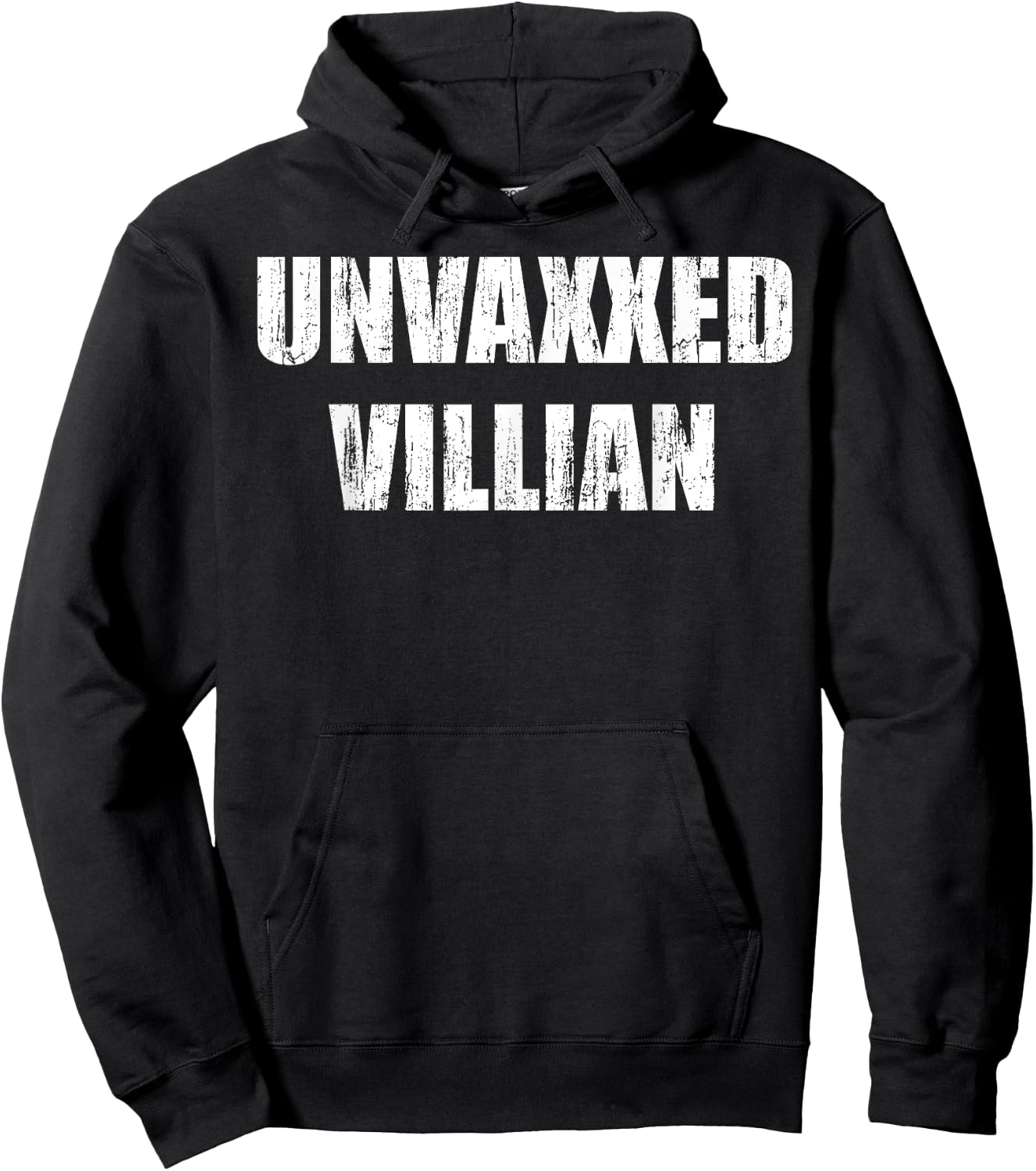 Unvaxxed Villian Hoodie - Hoodie | Black