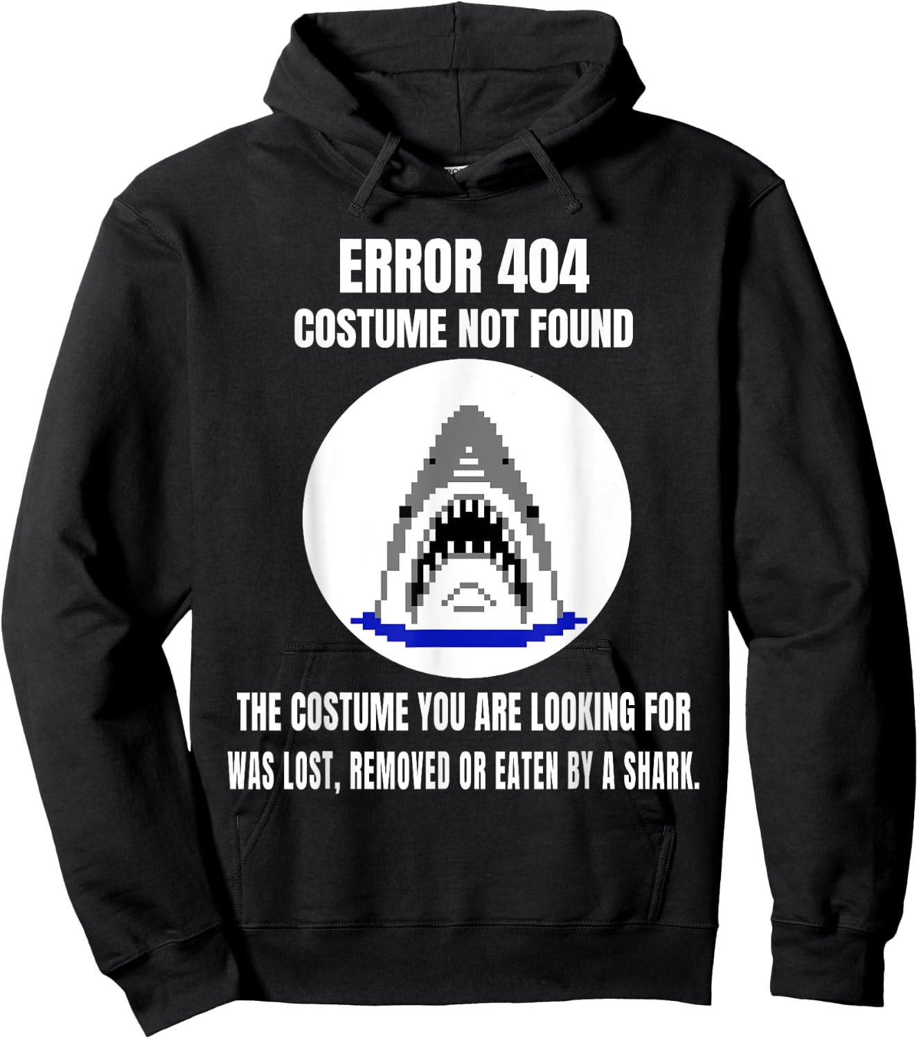 Halloween Error 404 Costume Not Found Coding Programmer Geek Hoodie - Hoodie | Black