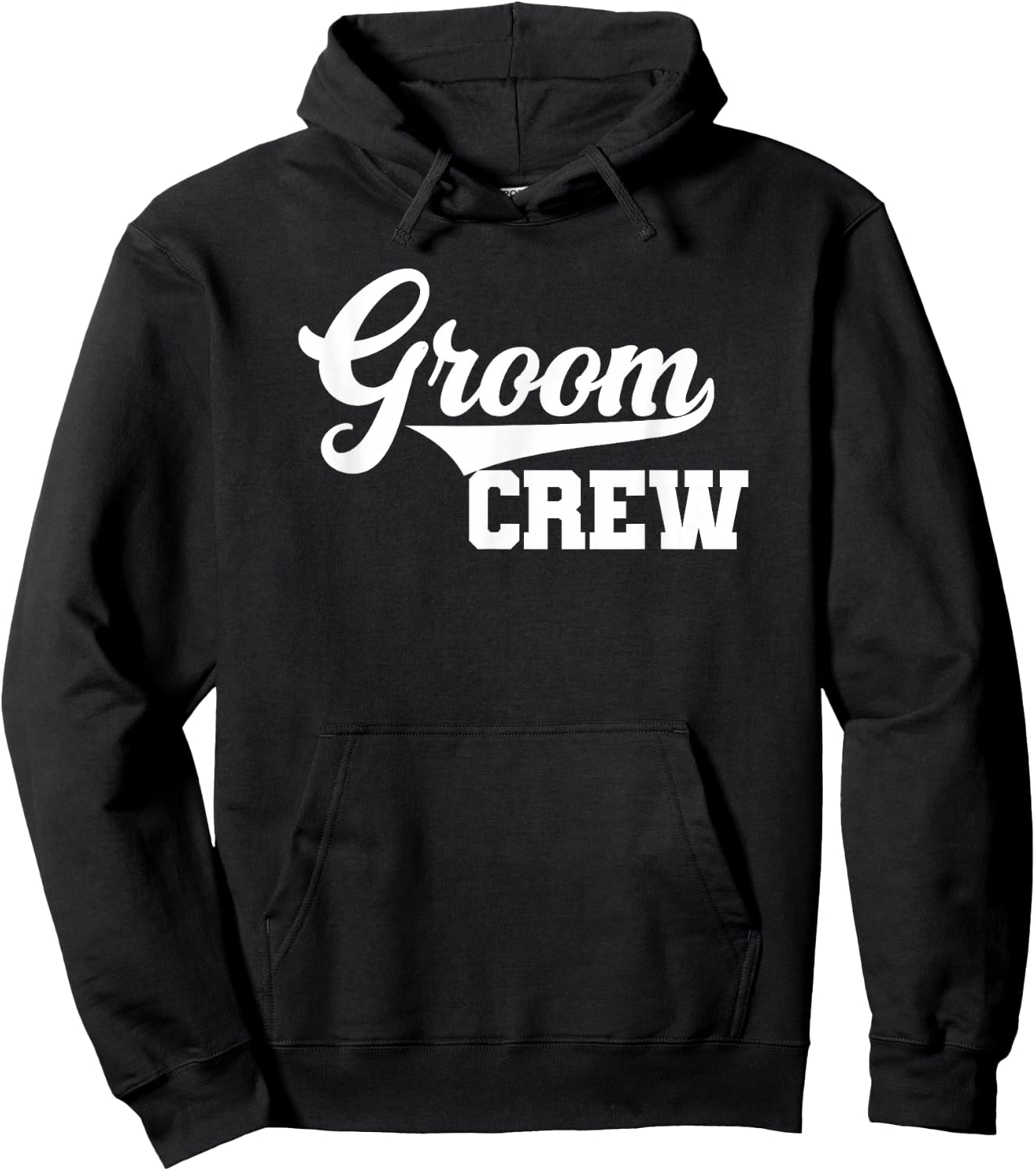 Groom Crew, Bachelor Party, Wedding, Men, Family Matching Hoodie - Hoodie | Black