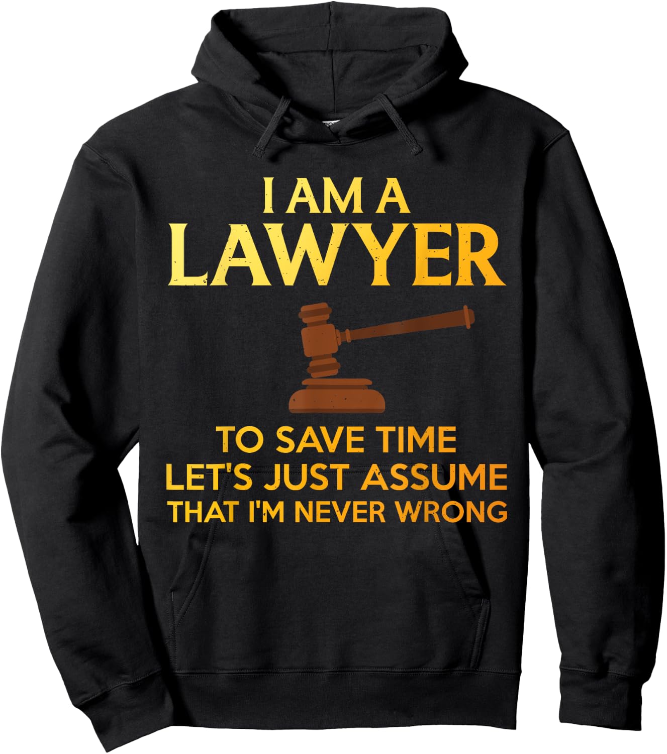 Cool Lawyer Design Women Attorney Law School Lawyer Hoodie - Hoodie | Black