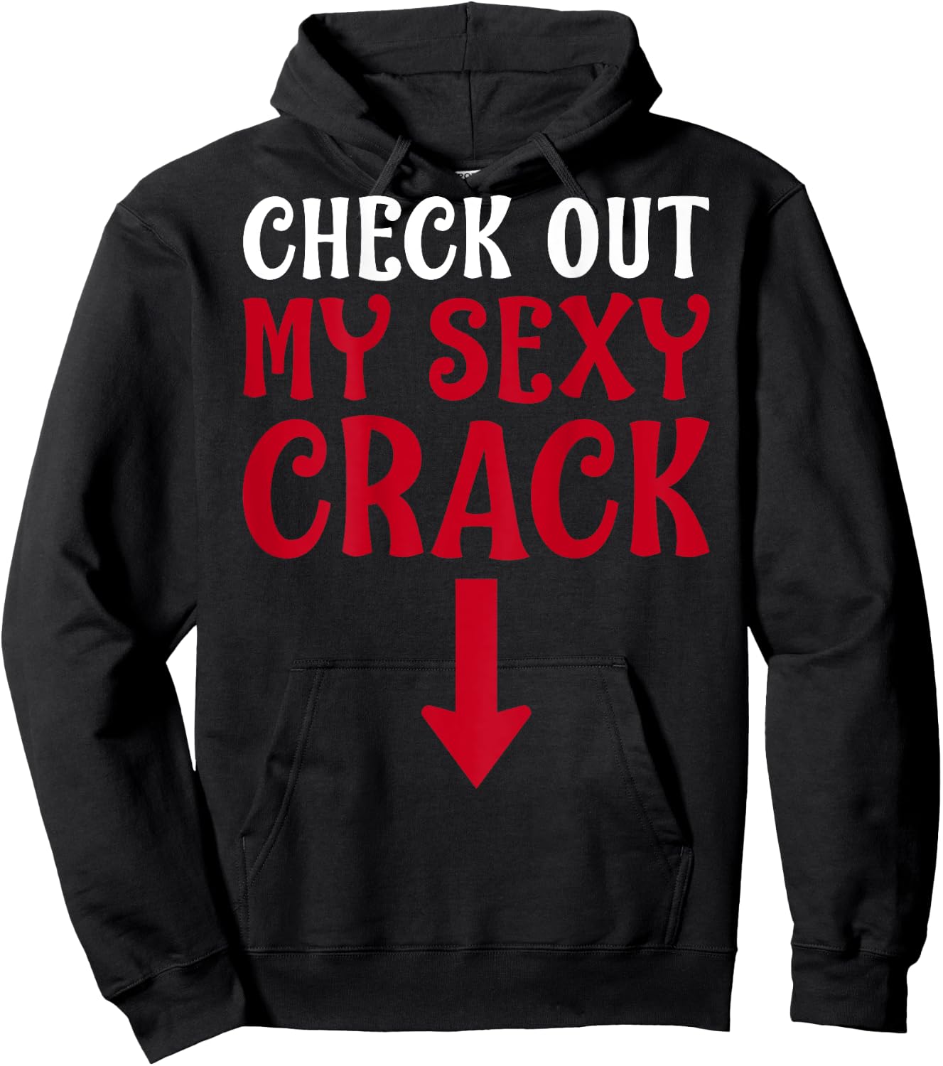 Check Out My Sexy Crack | Funny Plumber + Pipefitter Hoodie - Hoodie | Black