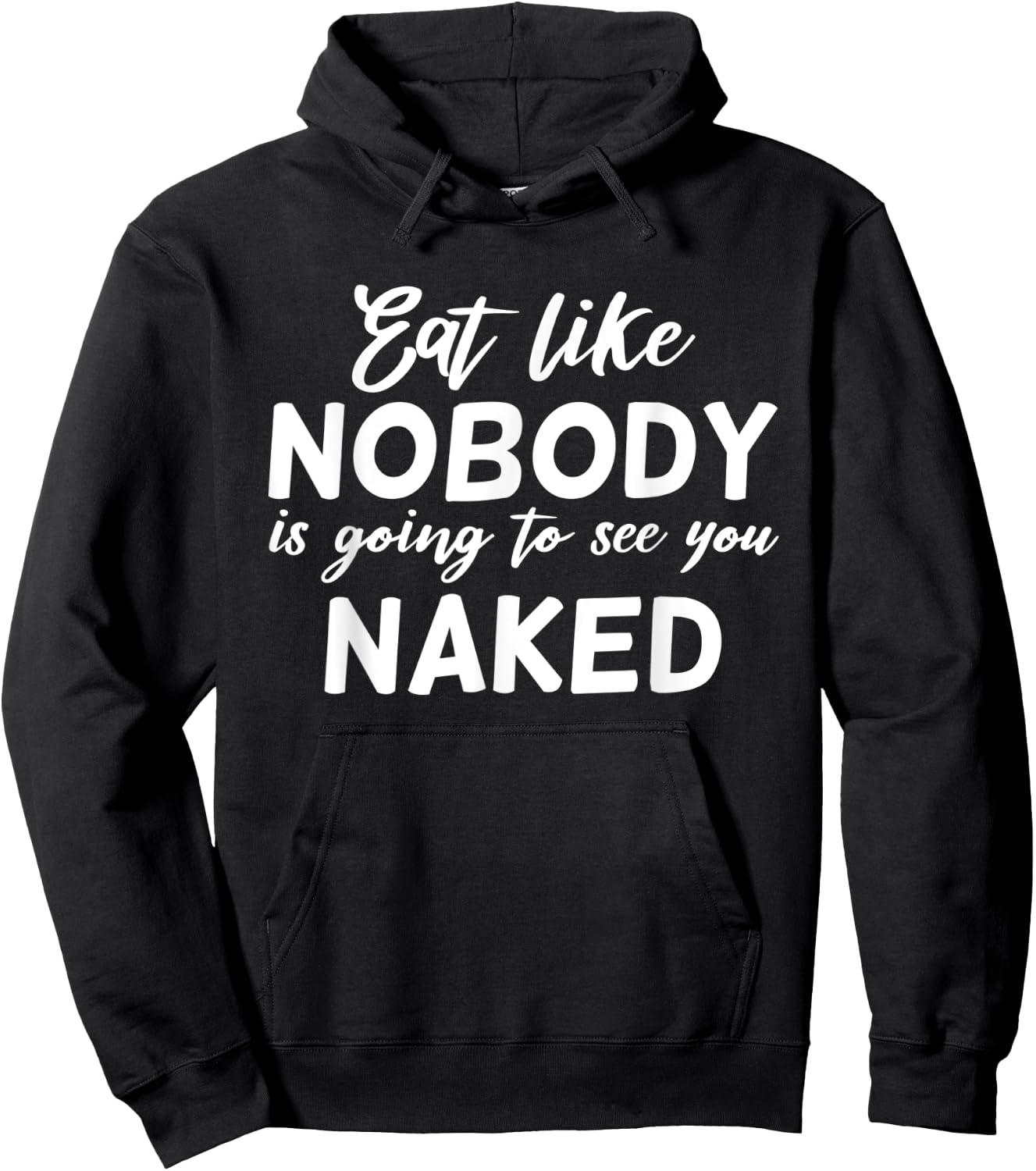 Funny Christmas Thanksgiving Meal Quote Foodie Humor Hoodie - Hoodie | Black