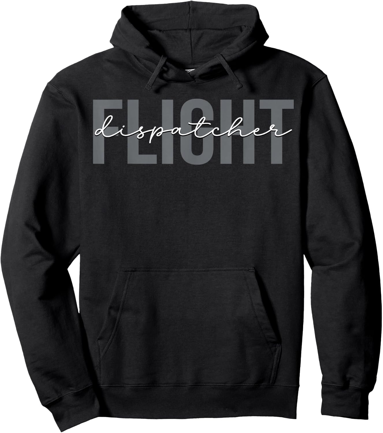 Flight Dispatcher Aviation Hoodie - Hoodie | Black