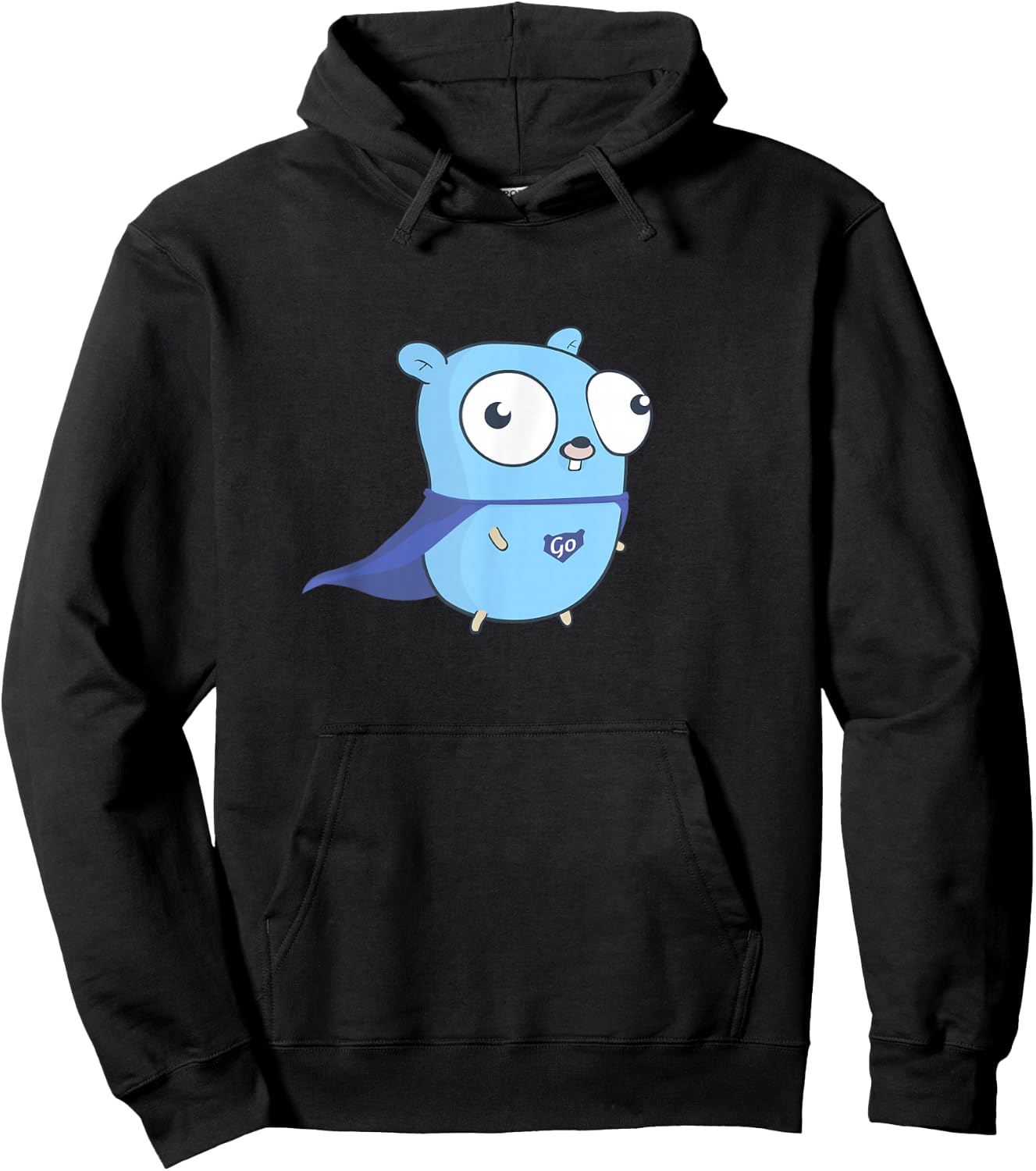 Developer Go Super Golang Hoodie - Hoodie | Black