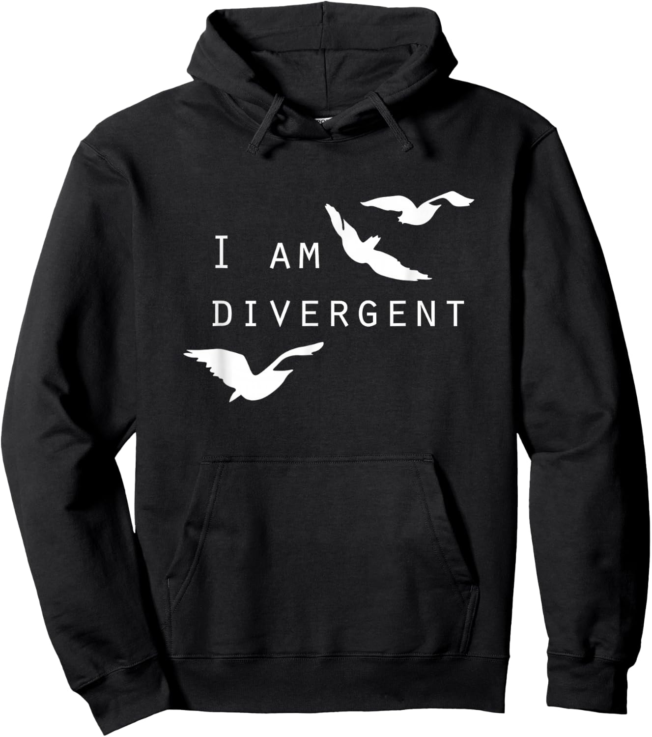 I am divergent, fantasy Book Lover Hoodie - Hoodie | Black