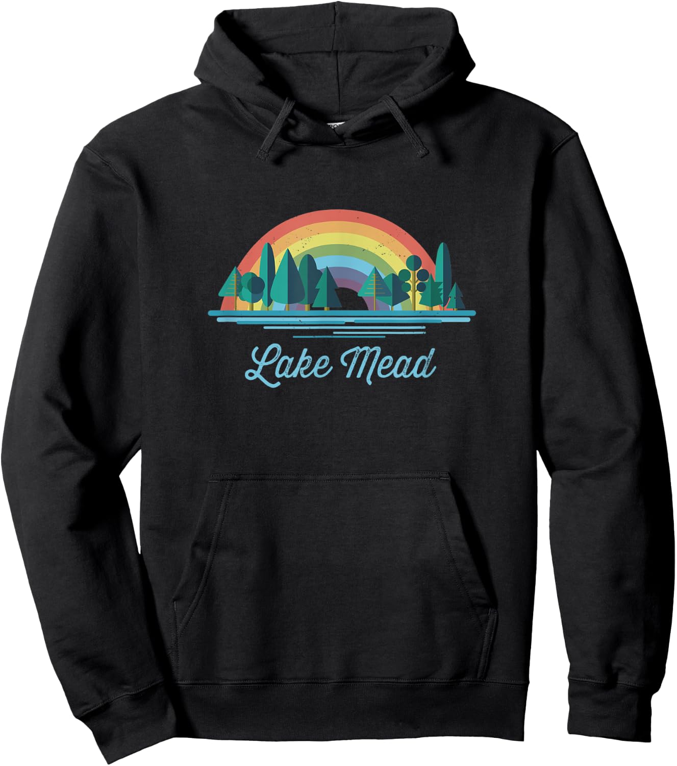Lake Mead - Rainbow Lake Souvenir Hoodie - Hoodie | Black