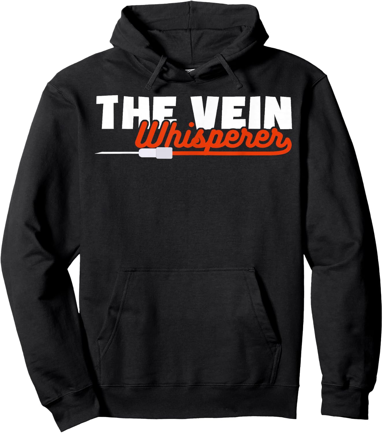 Phlebotomy Funny The Vein Whisperer Hoodie - Hoodie | Black