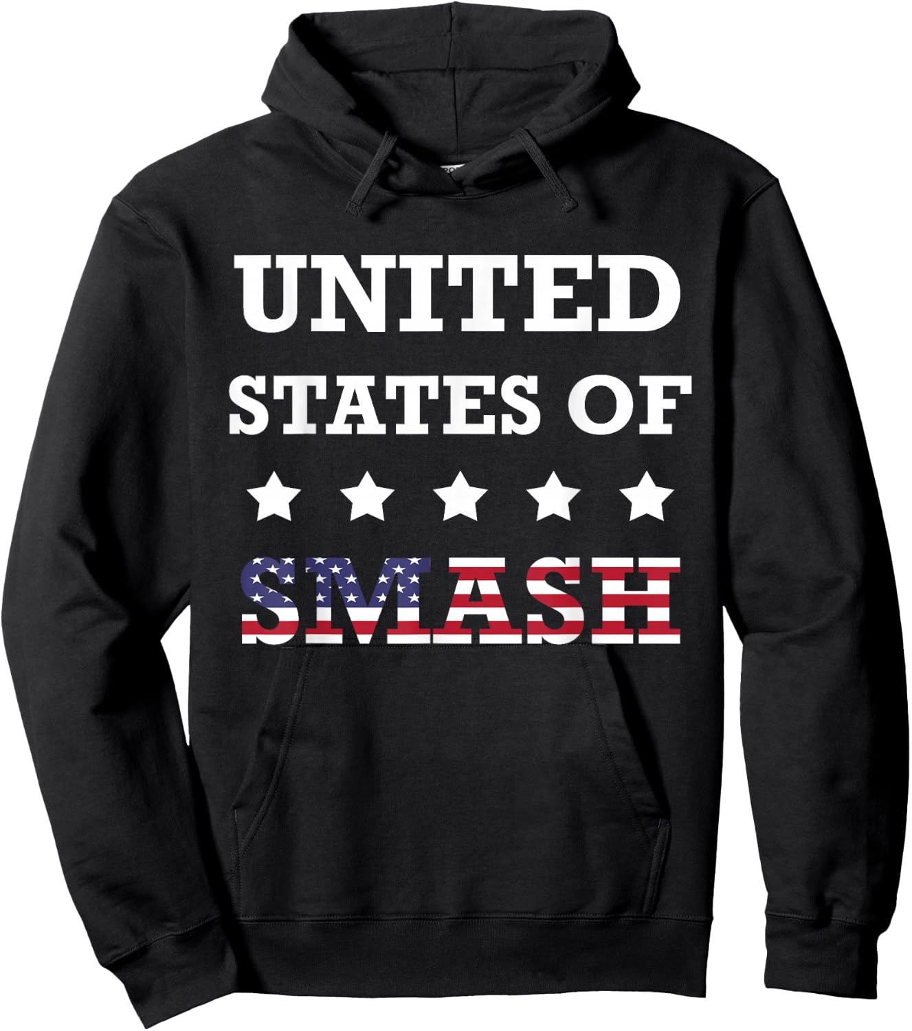 United States of Smash All Might Anime Hoodie - Hoodie | Black