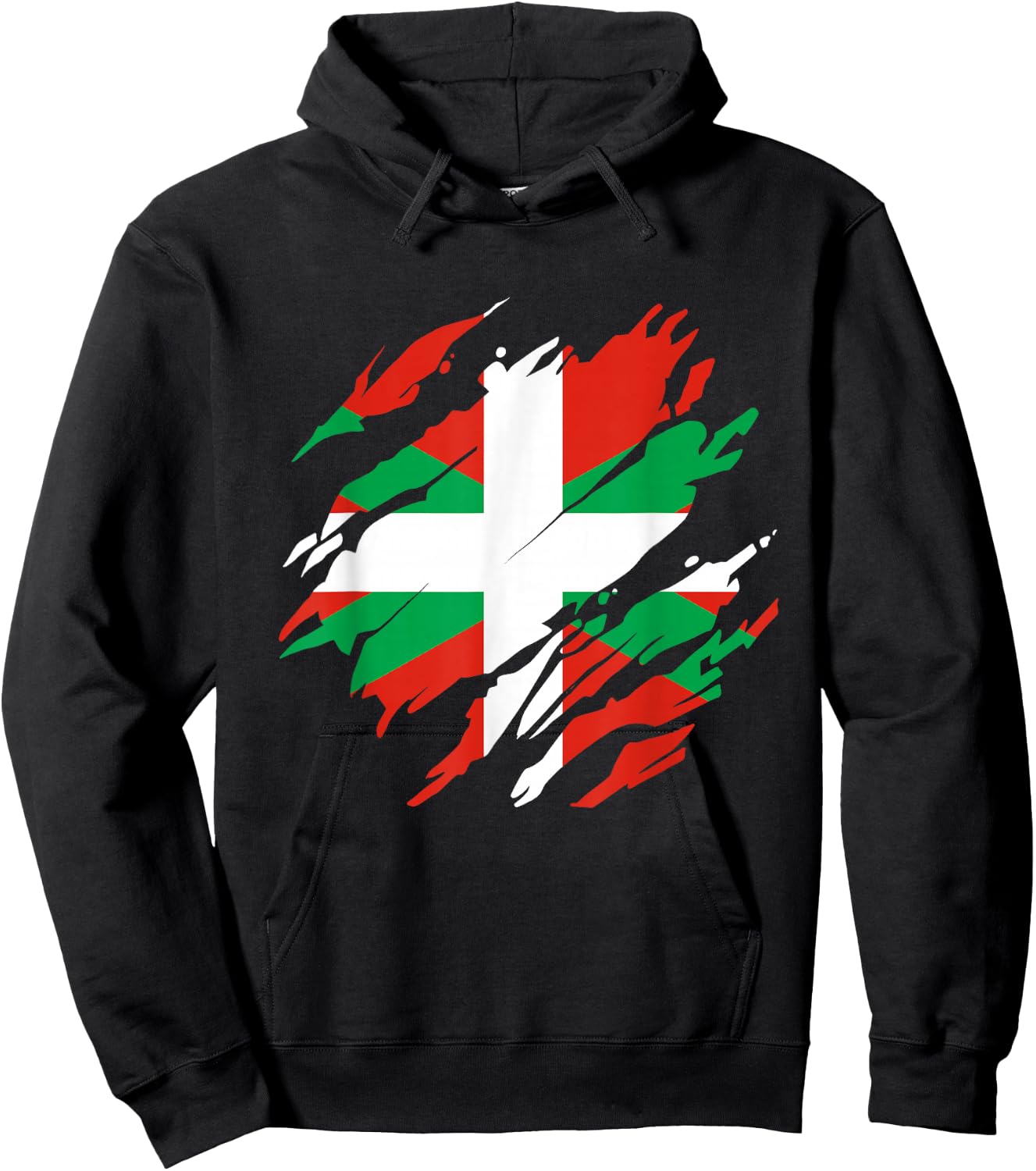 Basque Country Flag Hoodie - Hoodie | Black