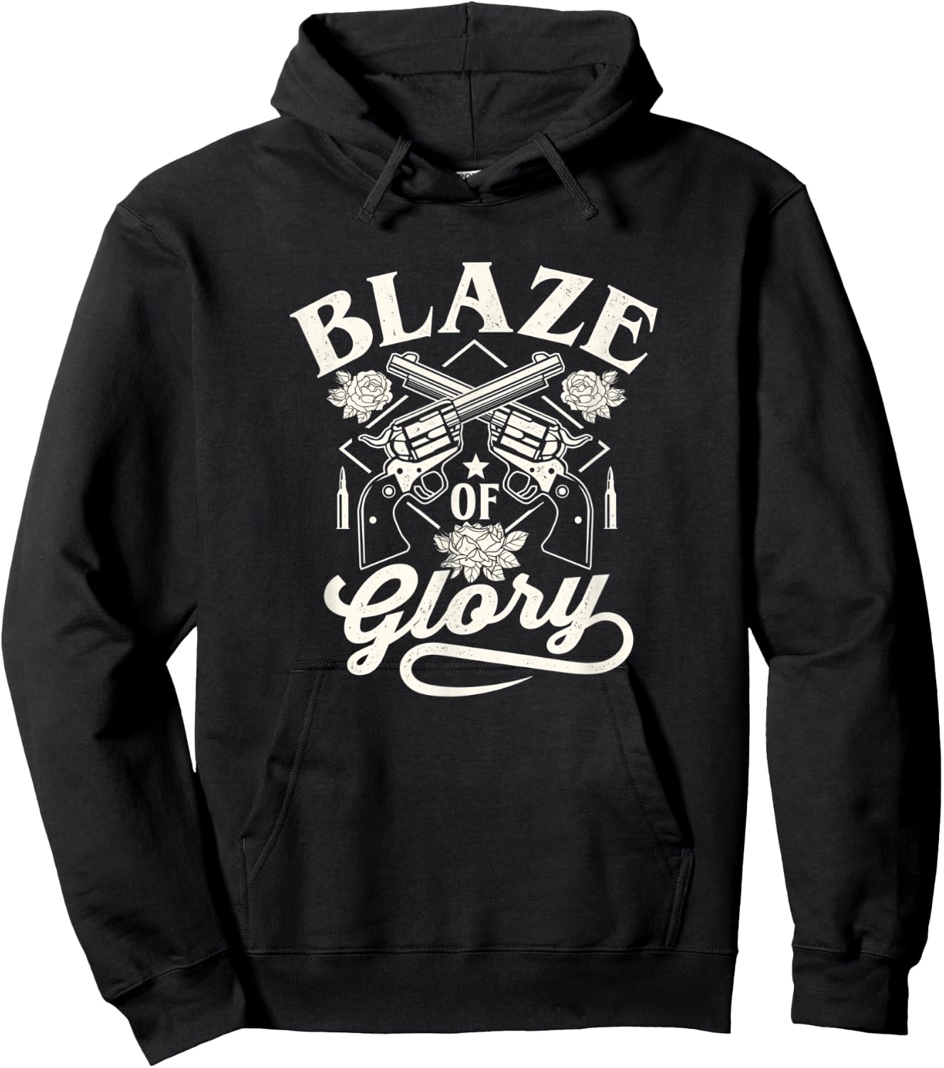 Summer Blaze of glory country rodeo 4th of July Women Men Hoodie - Hoodie | Black