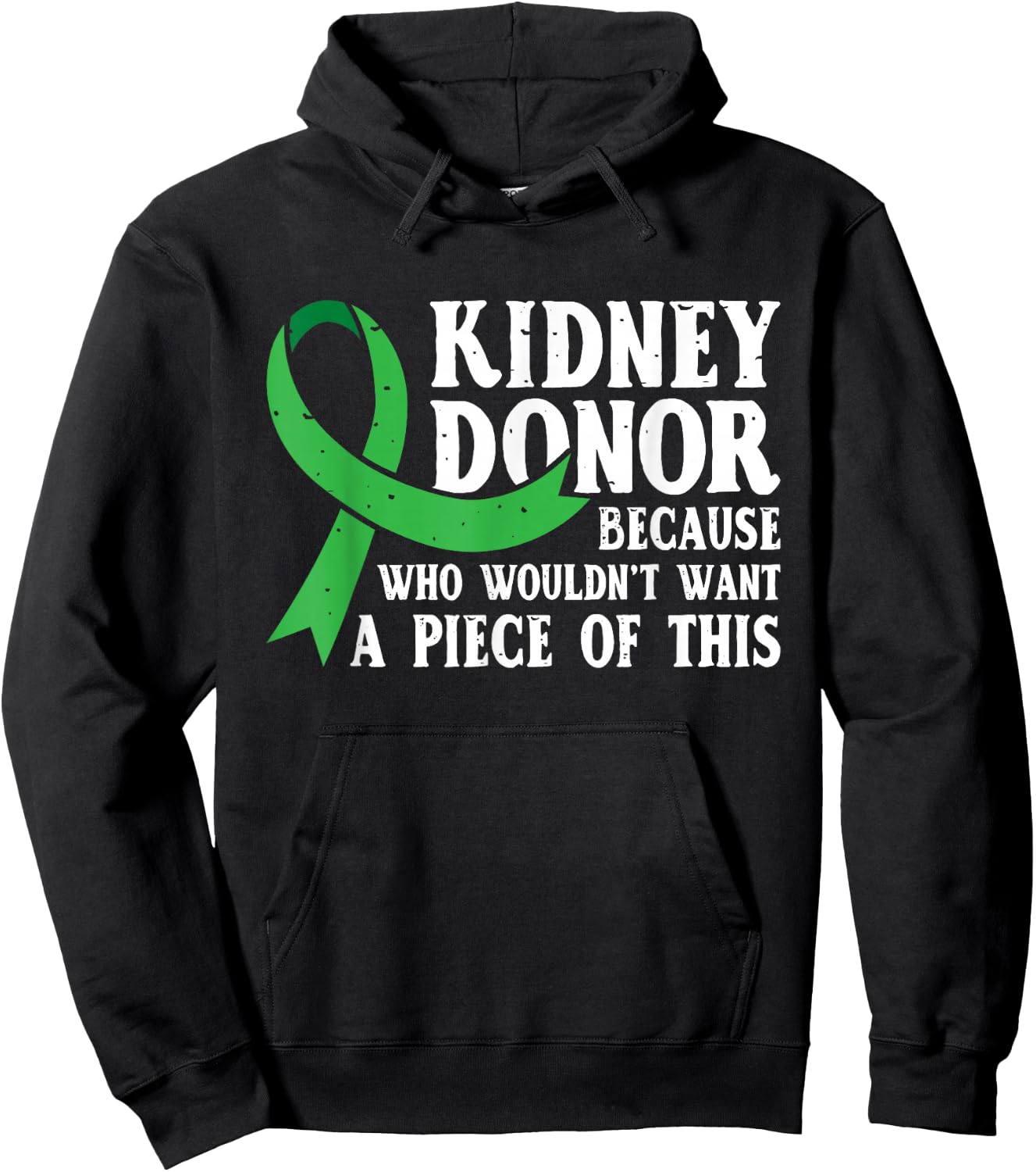 Proud Kidney Donor - Organ Transplant Donation Hoodie - Hoodie | Black