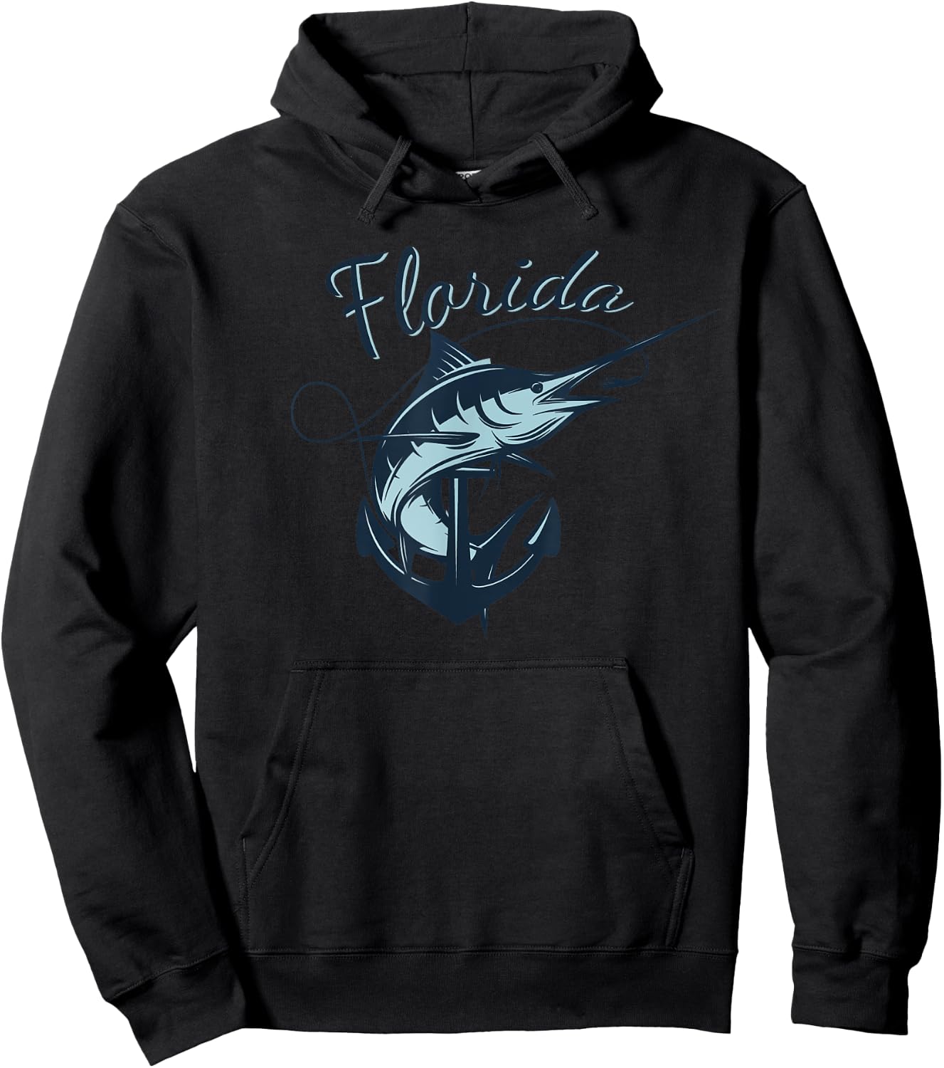 Marlin Florida Hoodie - Hoodie | Black