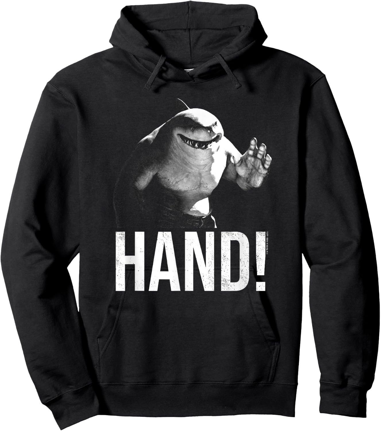 The Suicide Squad Hand Shark Hoodie - Hoodie | Black