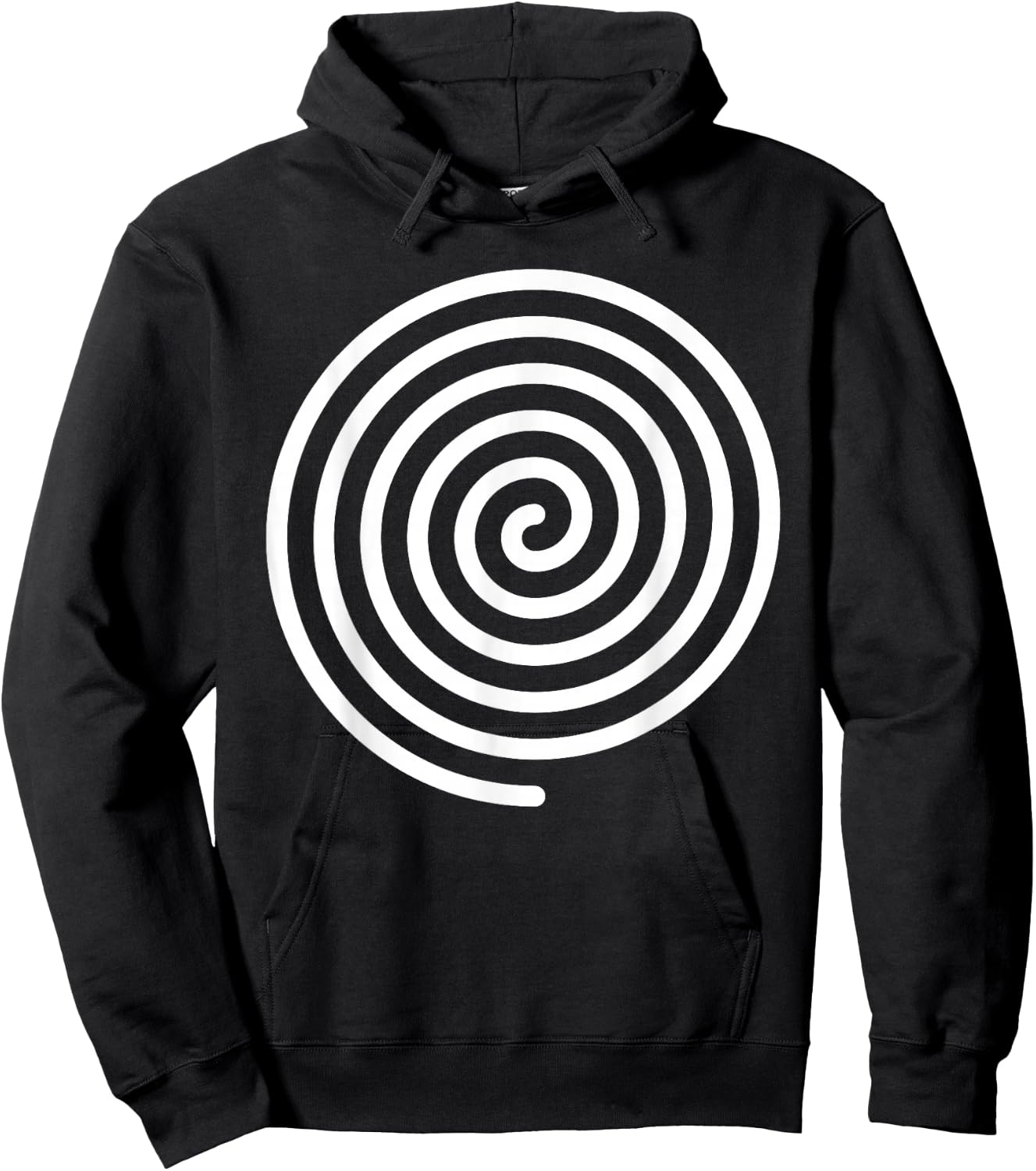 Hypnotic Spiral Gyro Graphic And Spinning Top Design Artist Hoodie - Hoodie | Black