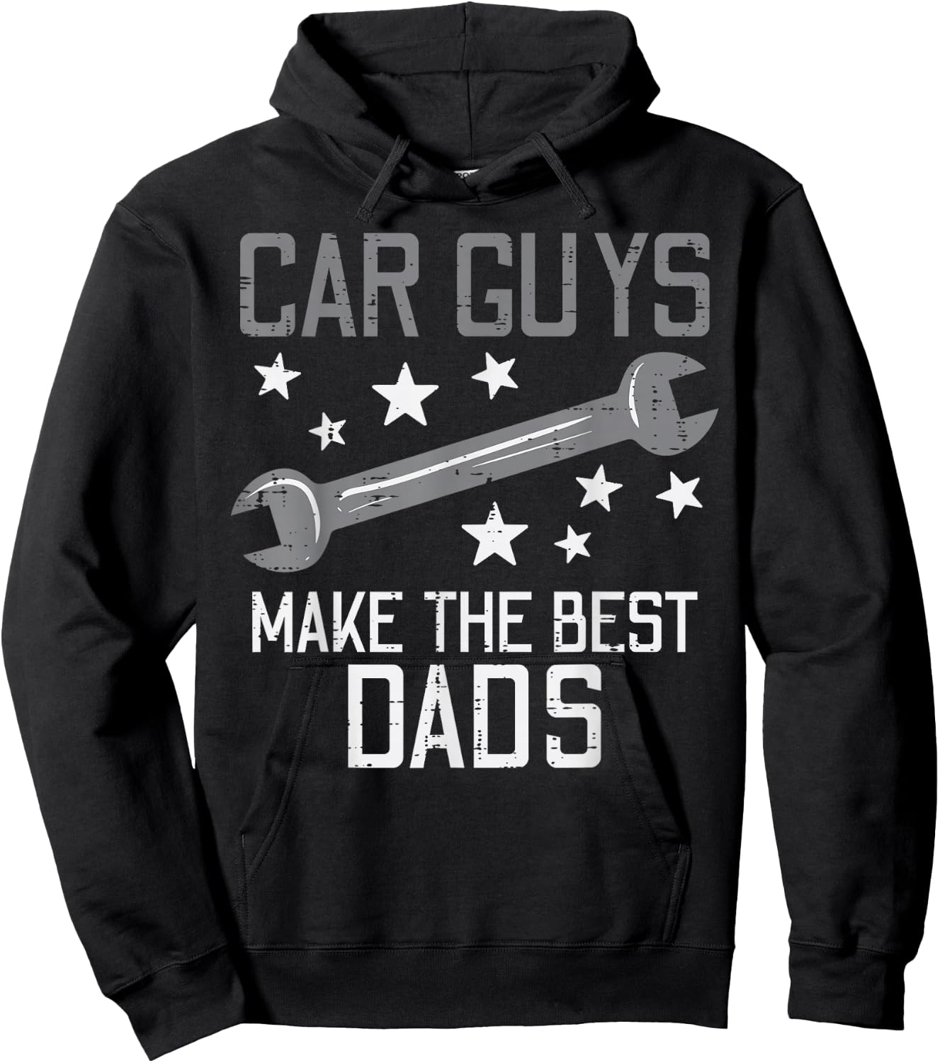 Car Guys Make The Best Dads Auto Mechanic Daddy Papa Men Hoodie - Hoodie | Black