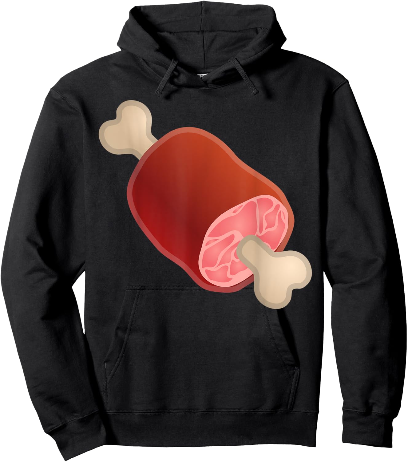 Meat on Bone Costume Hoodie - Hoodie | Black