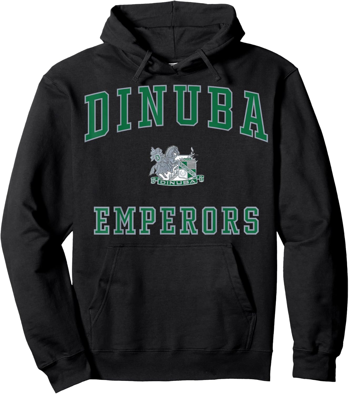 Dinuba High School Emperors C1 Hoodie - Hoodie | Black