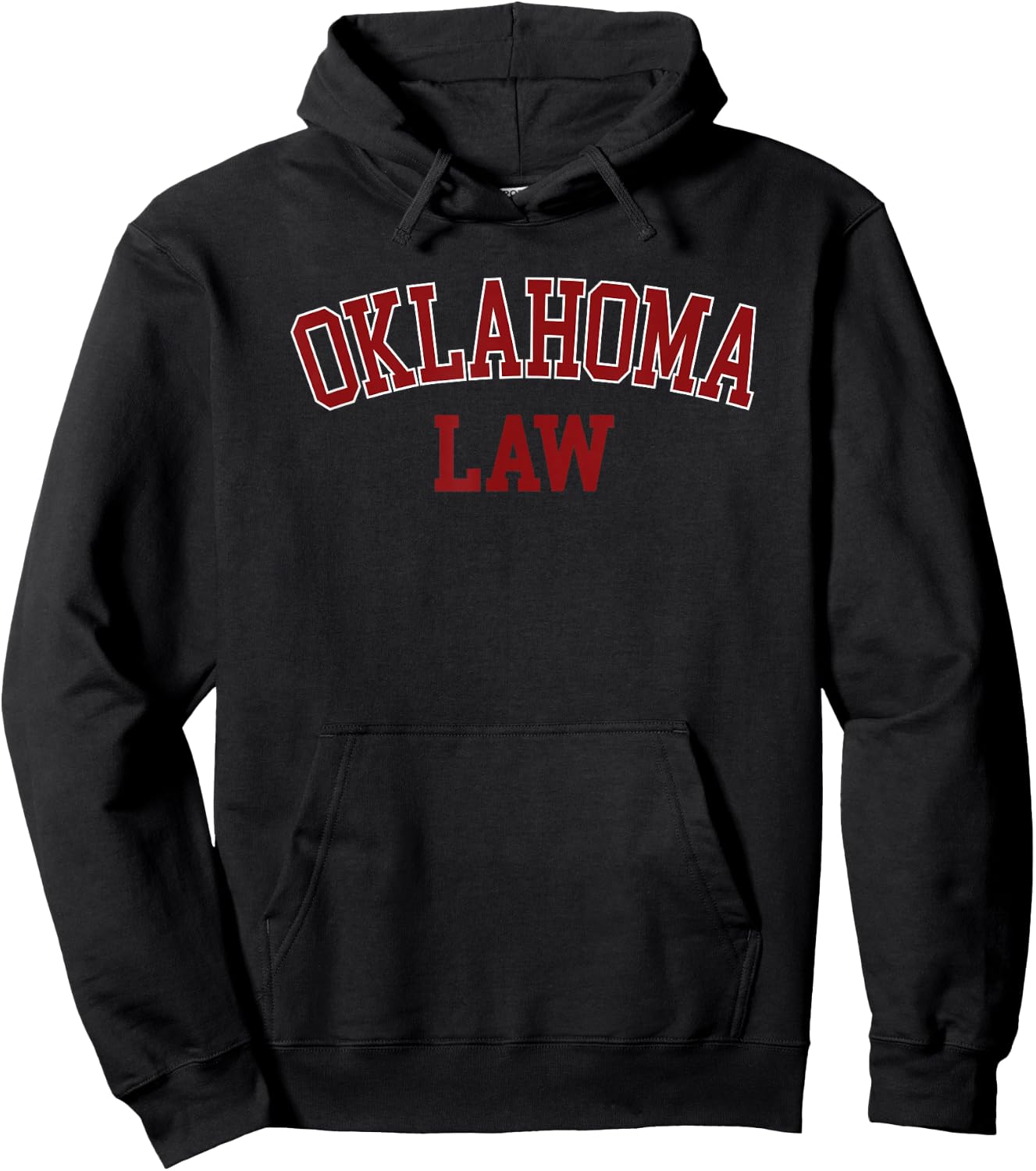 Oklahoma Law, Oklahoma Bar Graduate Gift Lawyer College Hoodie - Hoodie | Black