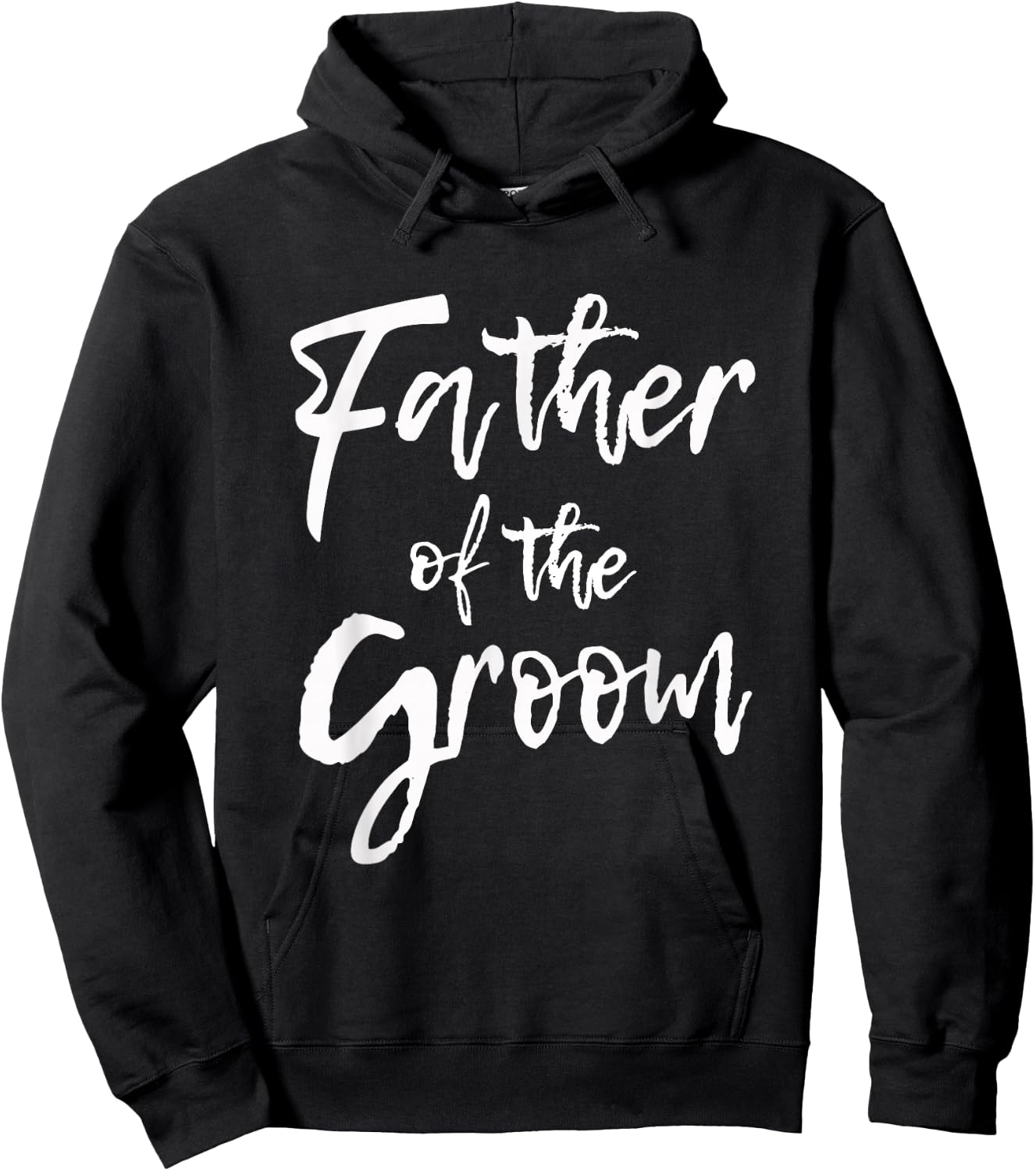 Matching Bridal Party for Family Father of The Groom Hoodie - Hoodie | Black