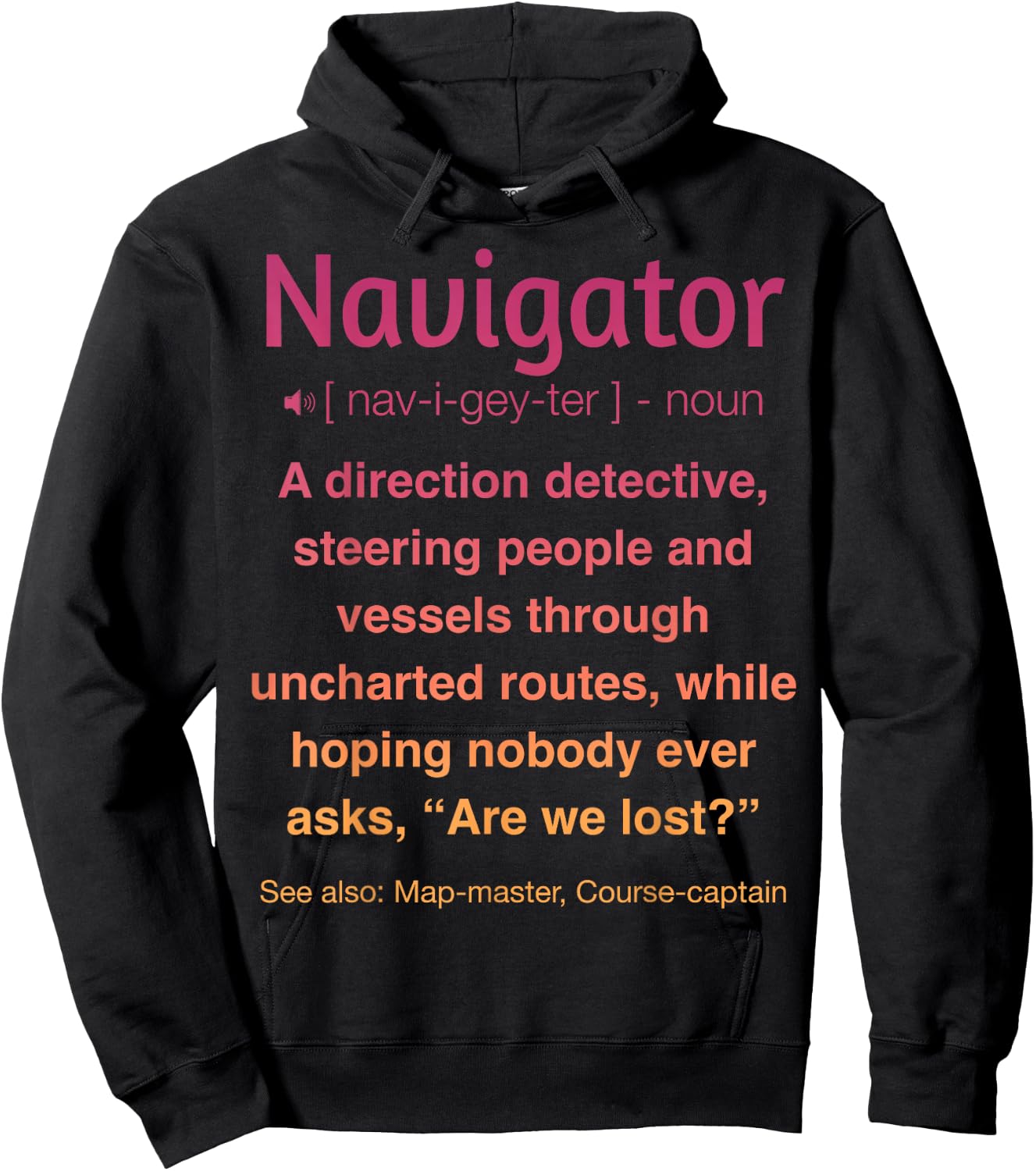 Navigator Hoodie - Hoodie | Black